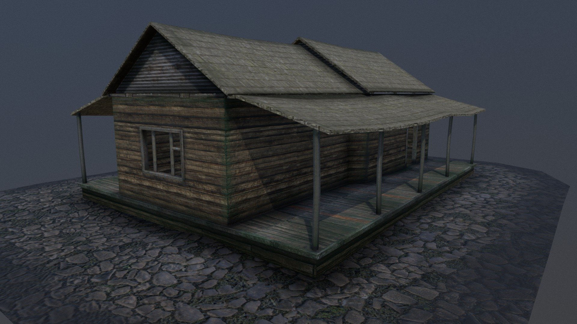 Hut 3d 3d model