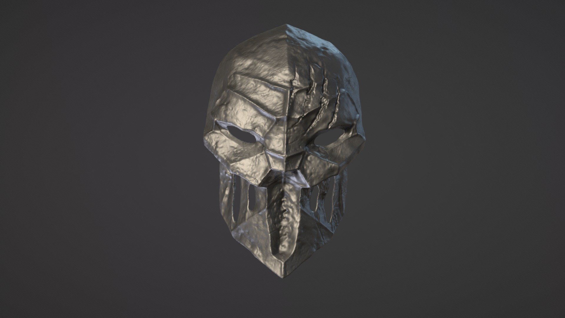 evil knight (warriors mask) 3d model