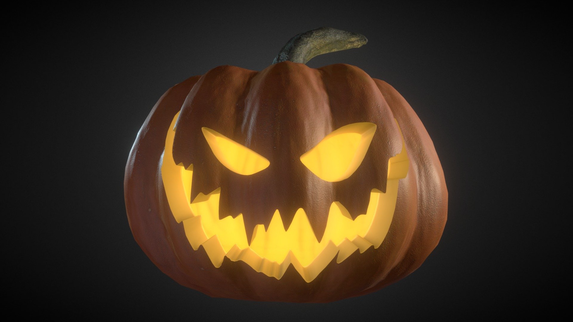 Halloween Pumpkin 3d model