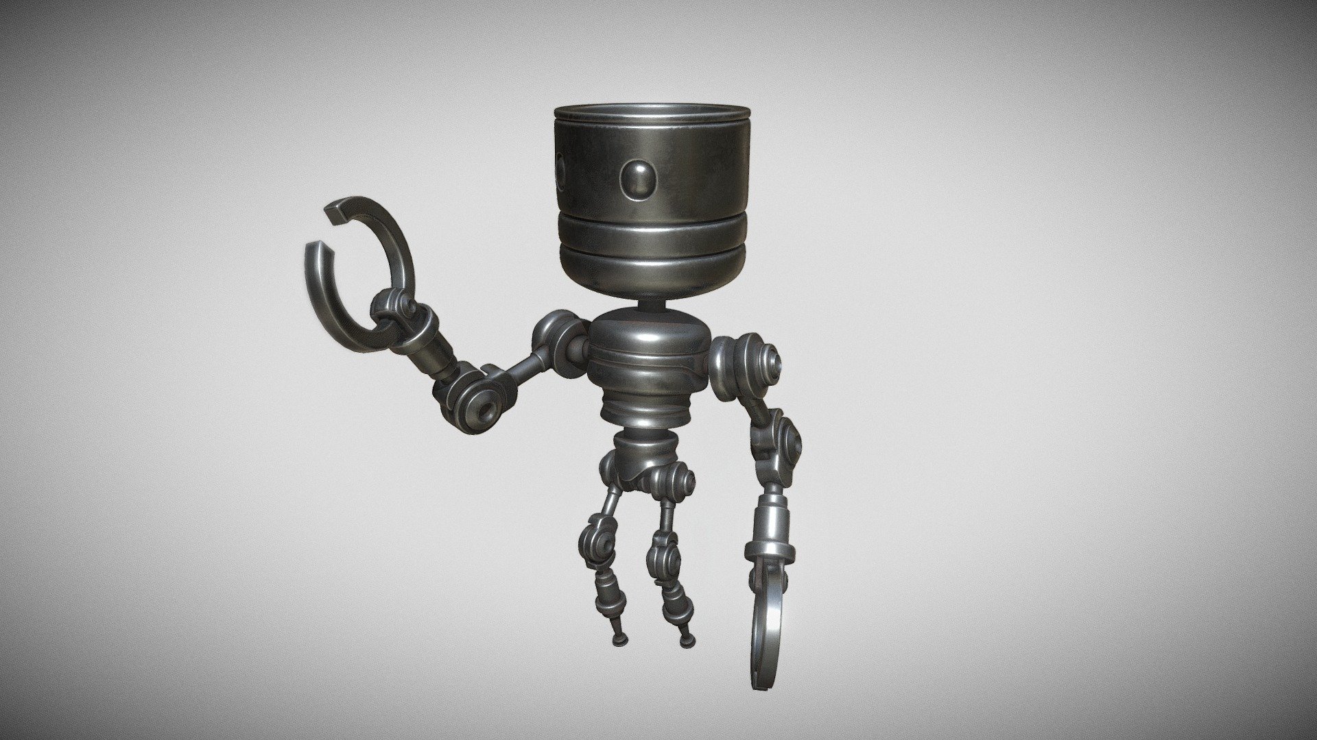 Toy Robot 3d model