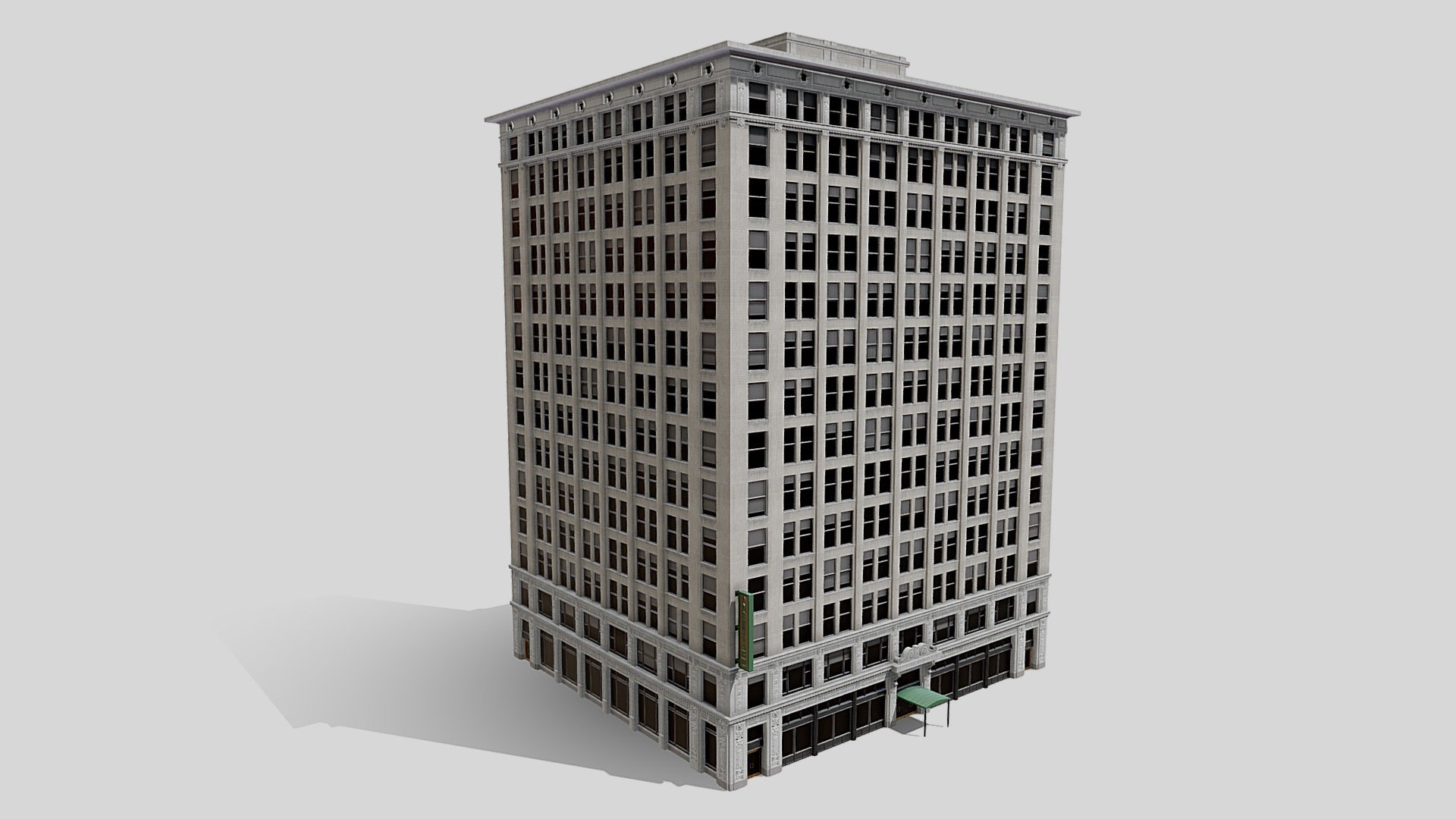 The Alaska Building 3d model