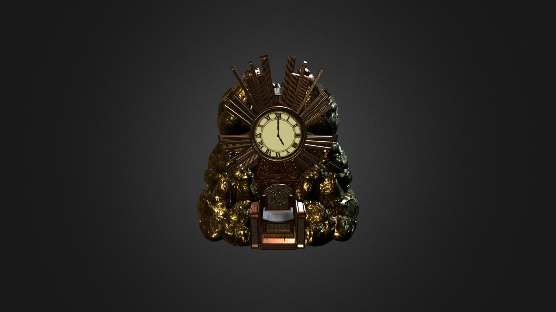 Throne 3d model