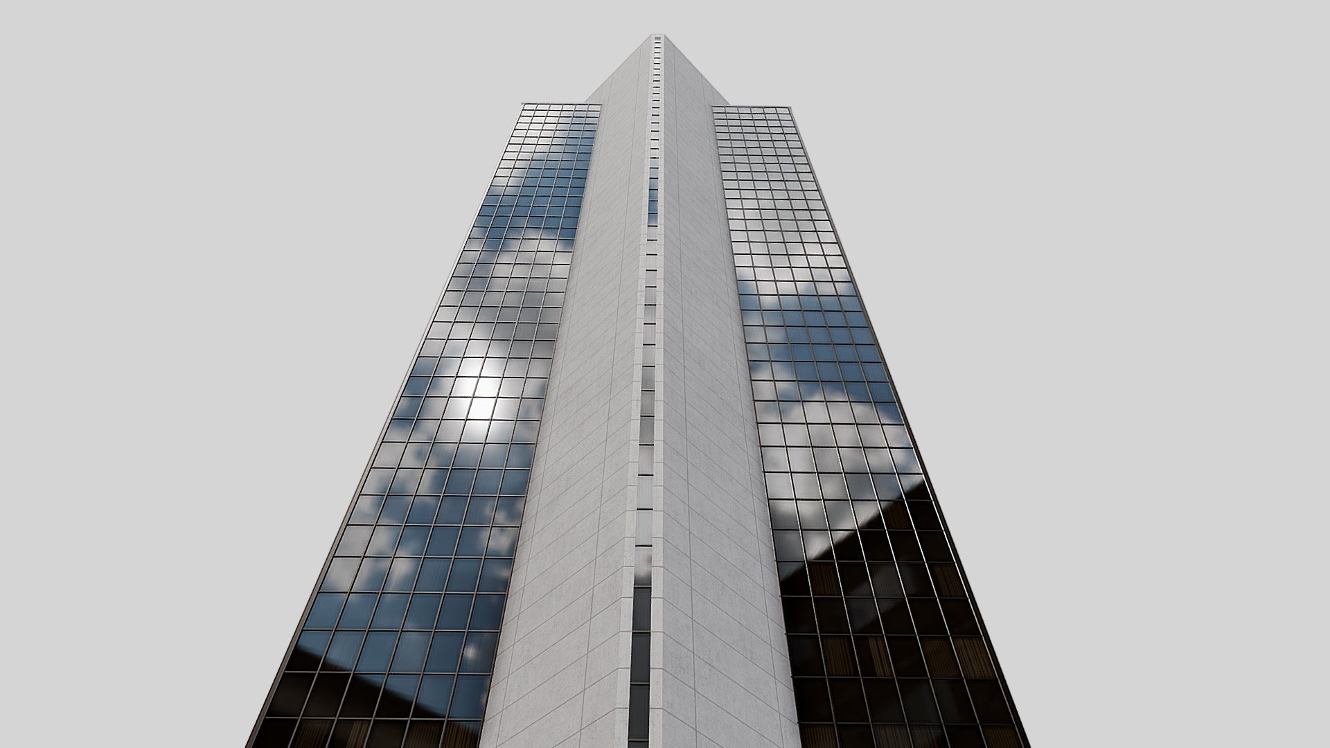 Wisma Bumiputera Tower 3d model