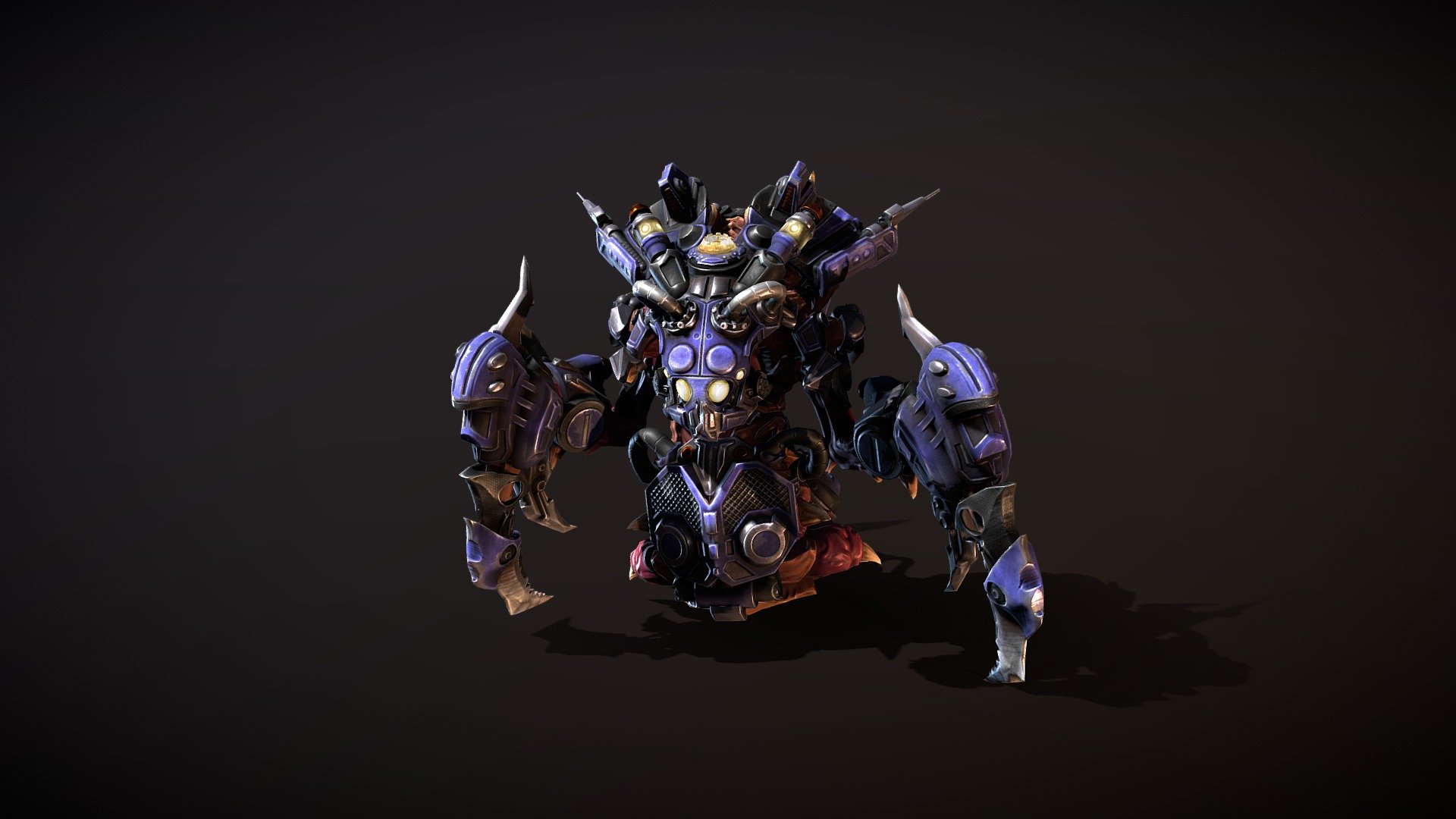 Armored Terrg 3d model