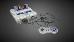 Super Nintendo w/ Zelda Cartridge