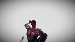 Iron spider man suite