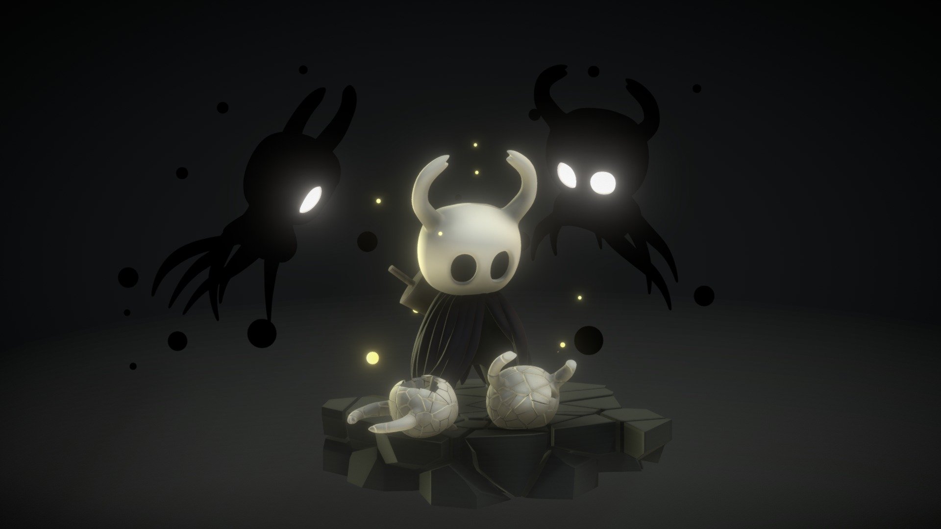 Echos Of a Previous Life (Hollow Knight) 3d model