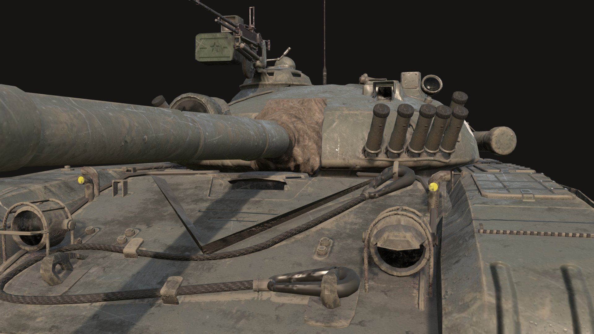 T72M1 3d model