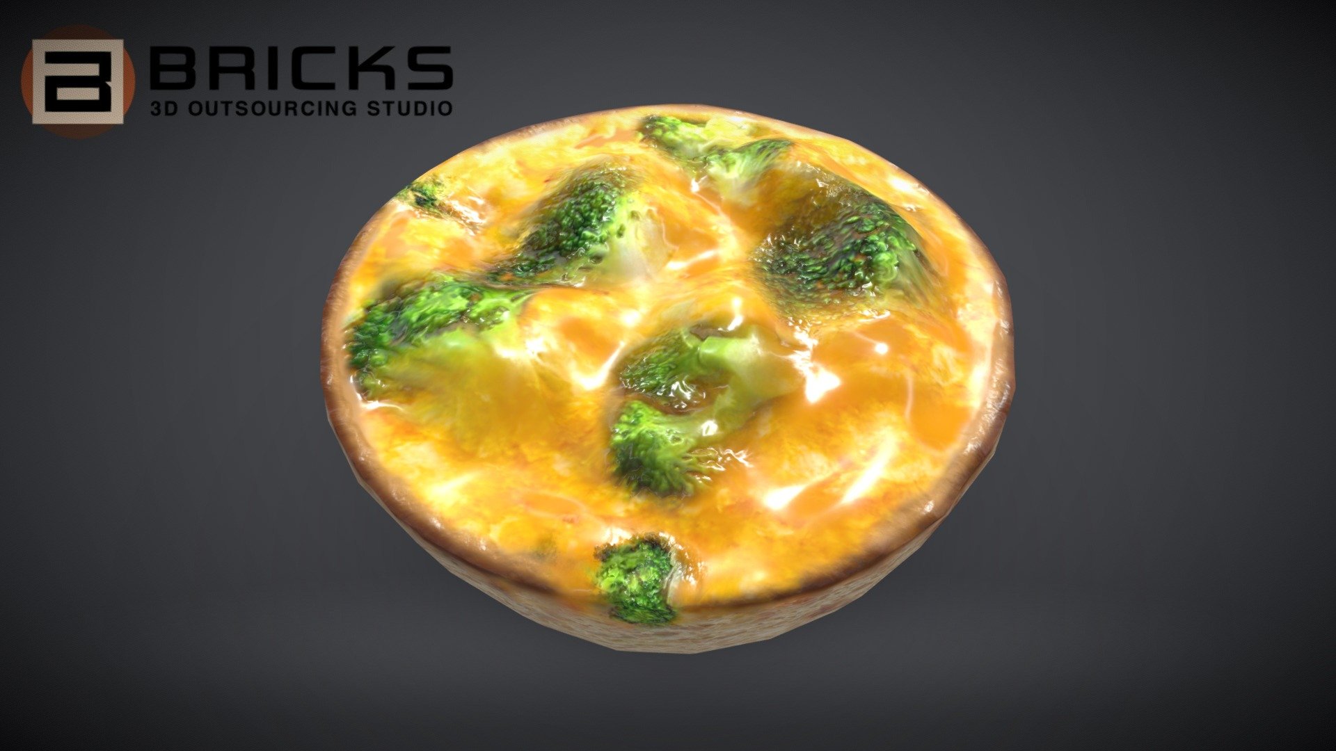 EggMuffinBroccoli 3d model