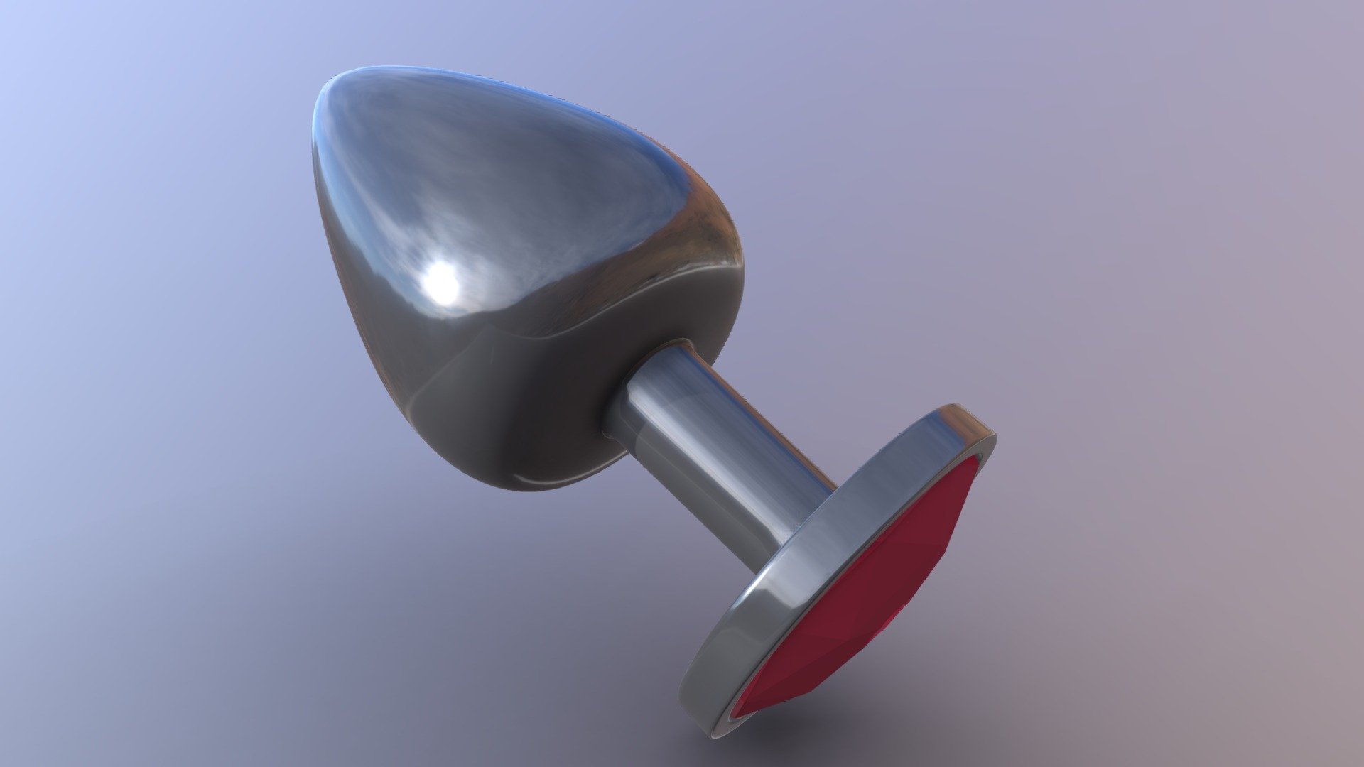 Butt plug 3d model