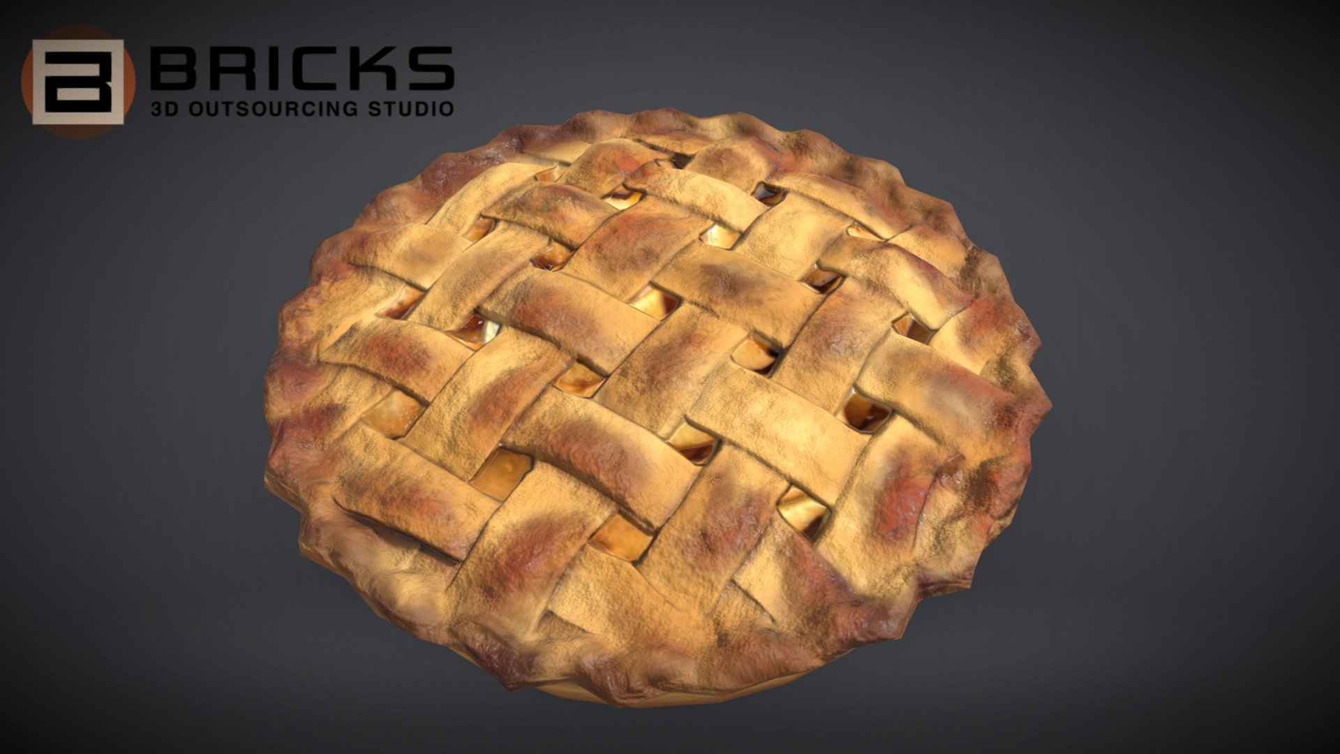 Apple Pie 3d model