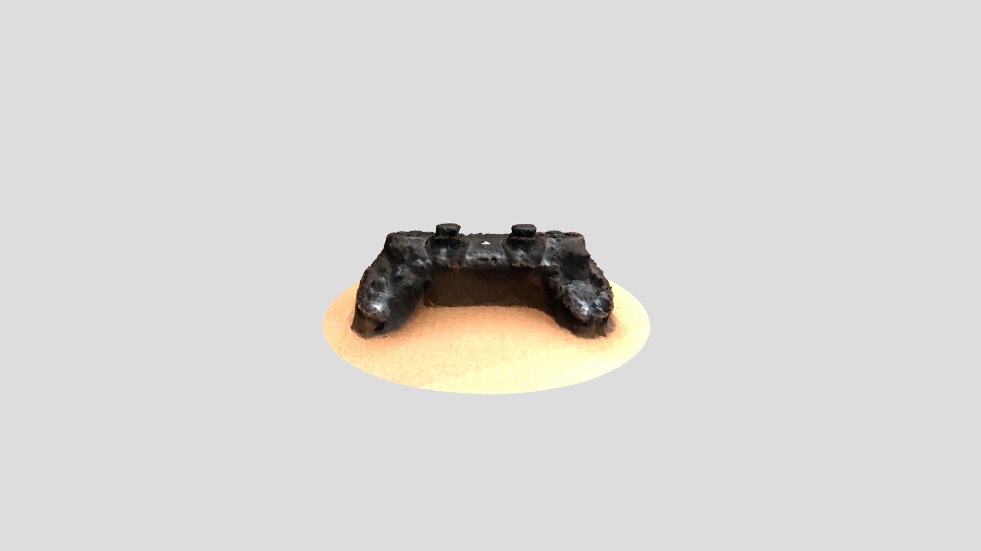 PS4 Controller PhotoScan 3d model