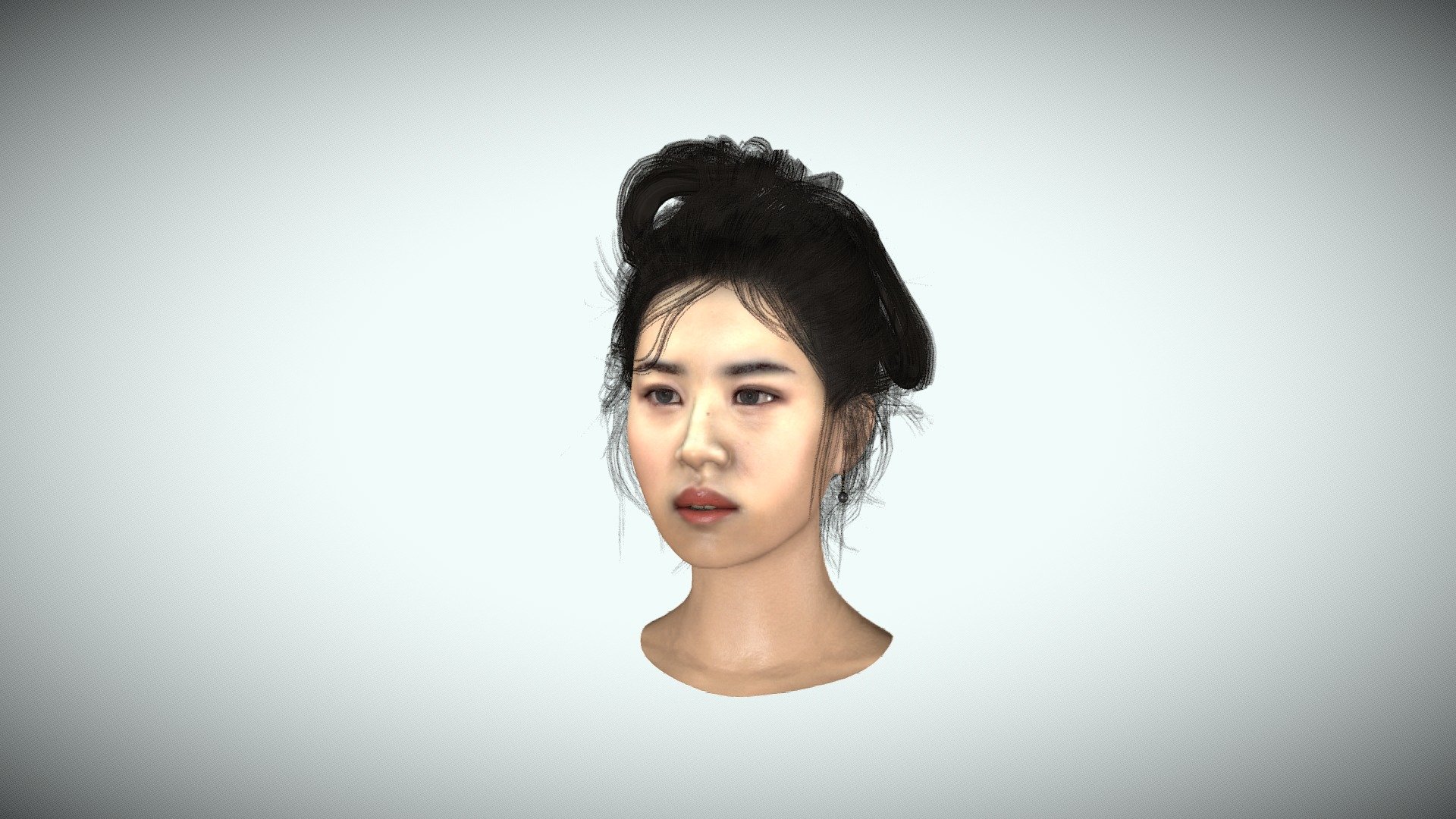 Random ordinary countryside female -乡野村妇 3d model