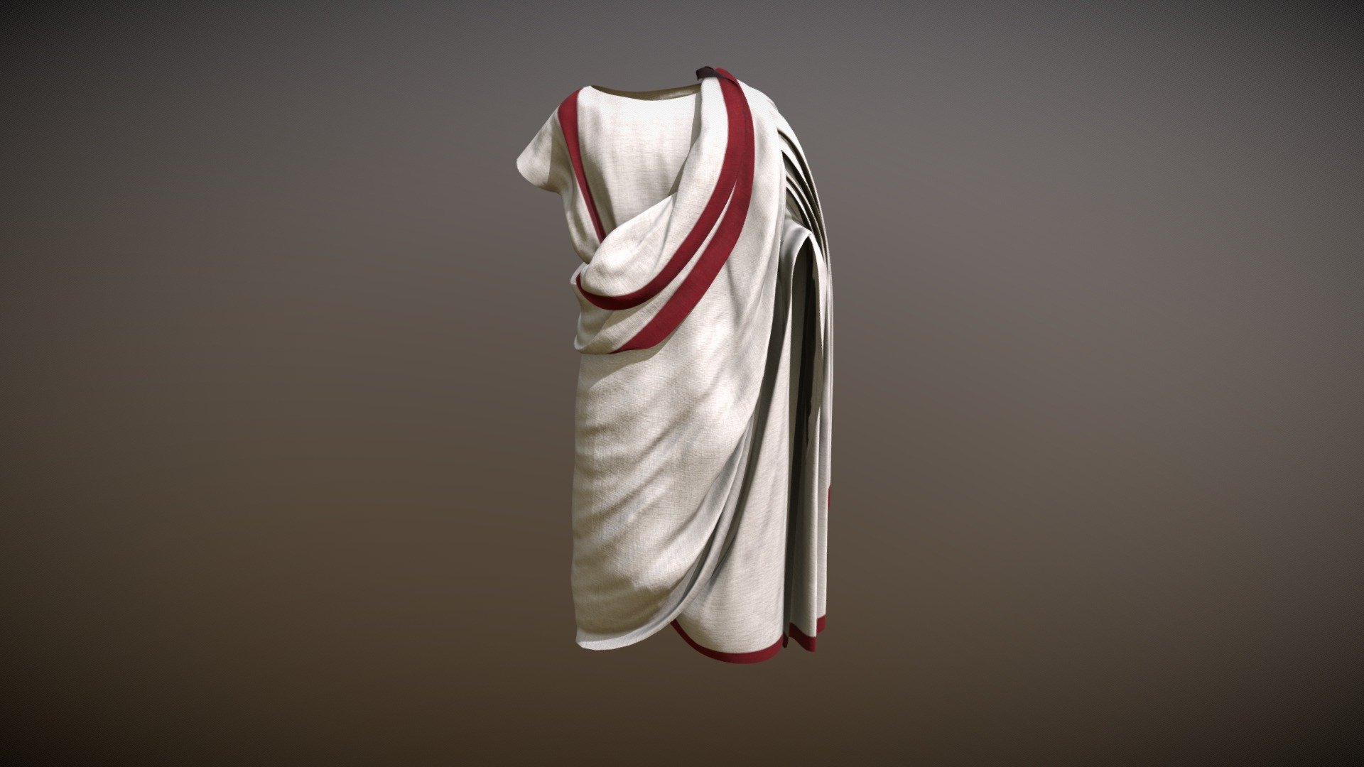 Toga Praetexta 3d model