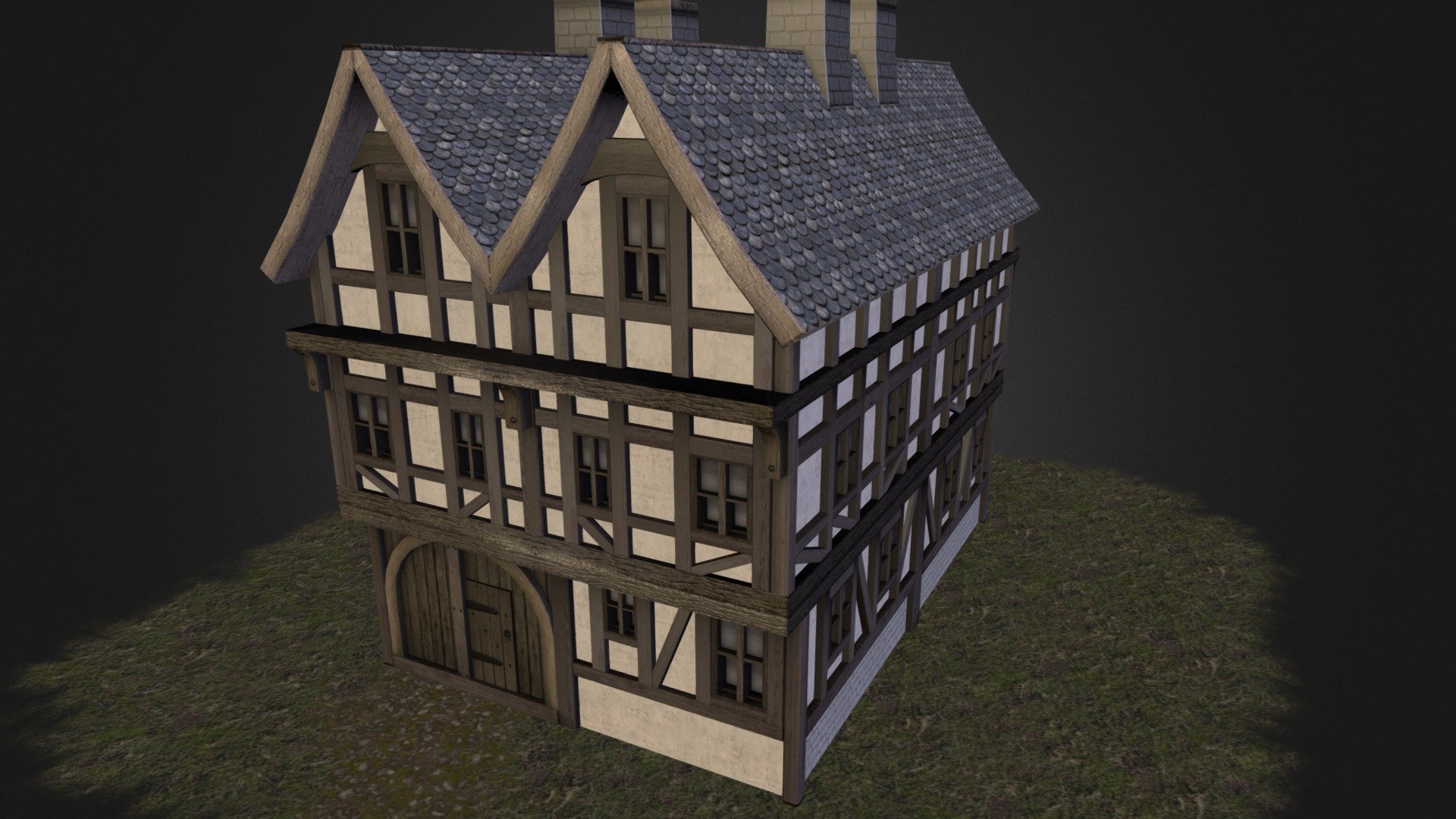 Farm House 3d model