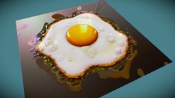 Fried eggs