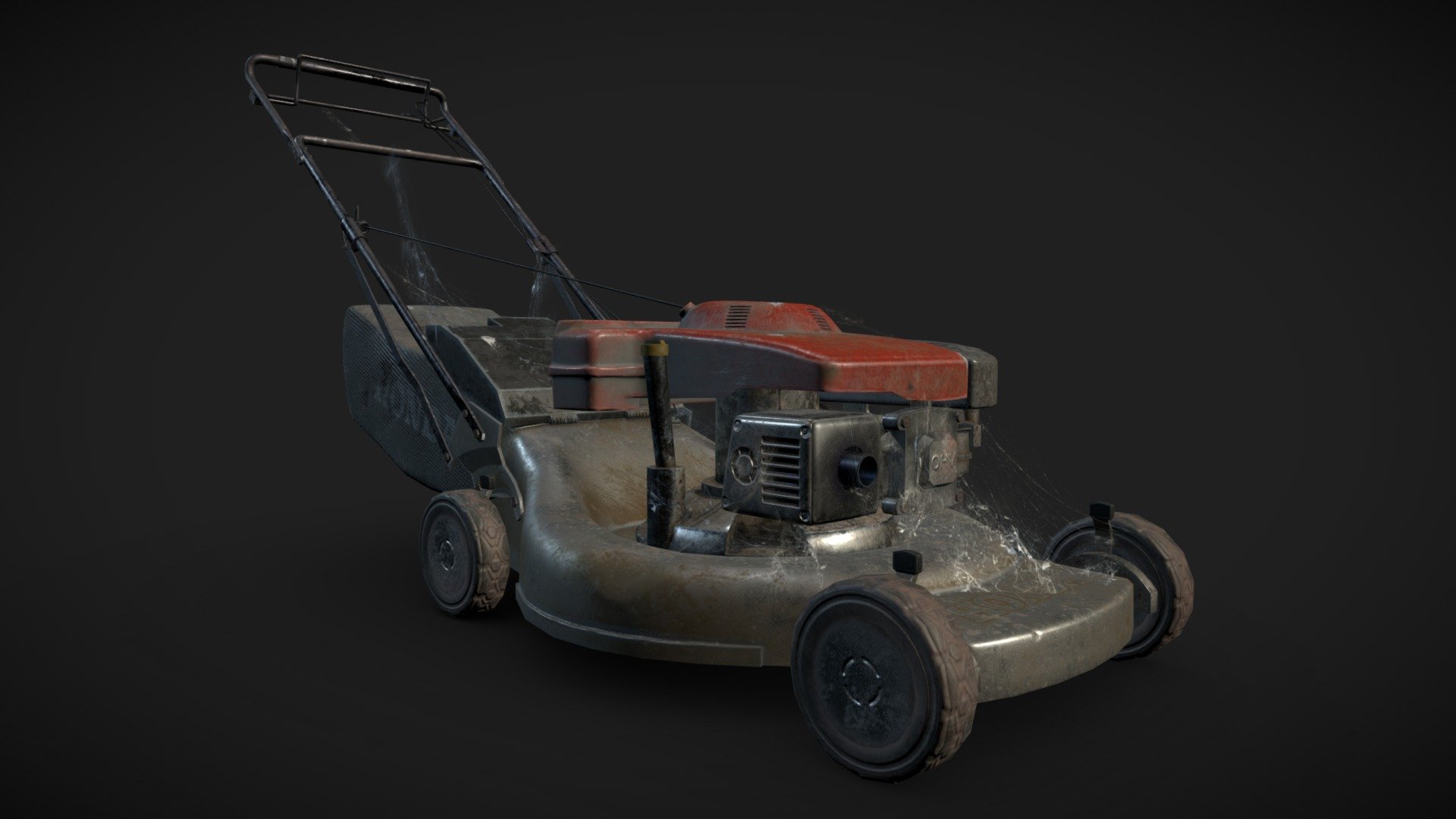 Lawn Mower 3d model