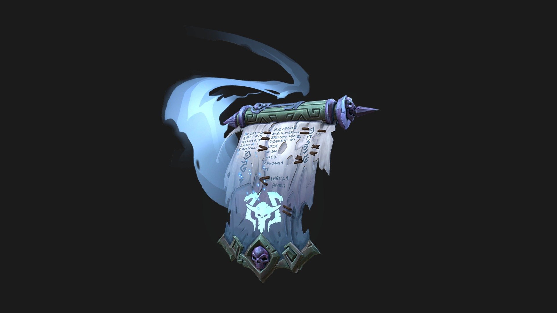 Darksiders Scroll Exercise 3d model