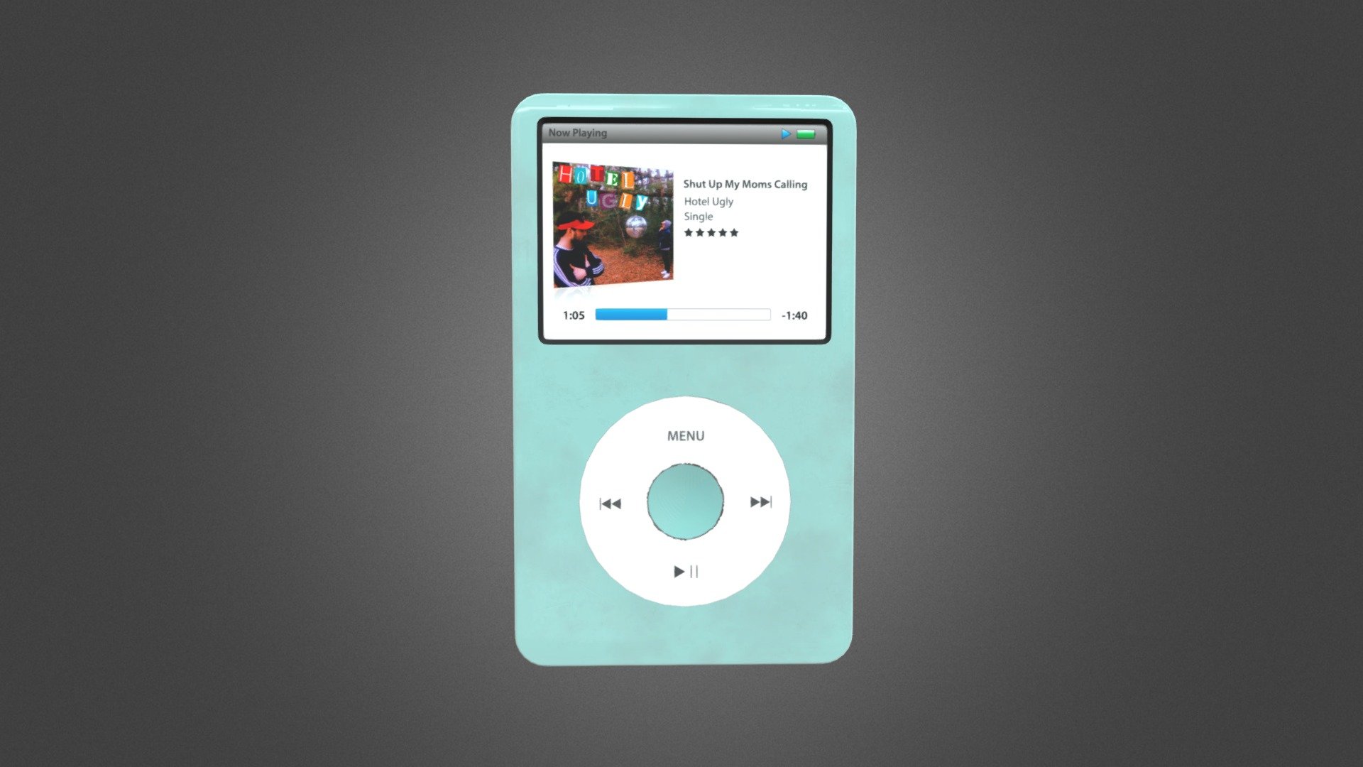 Ipod Classic 3d model