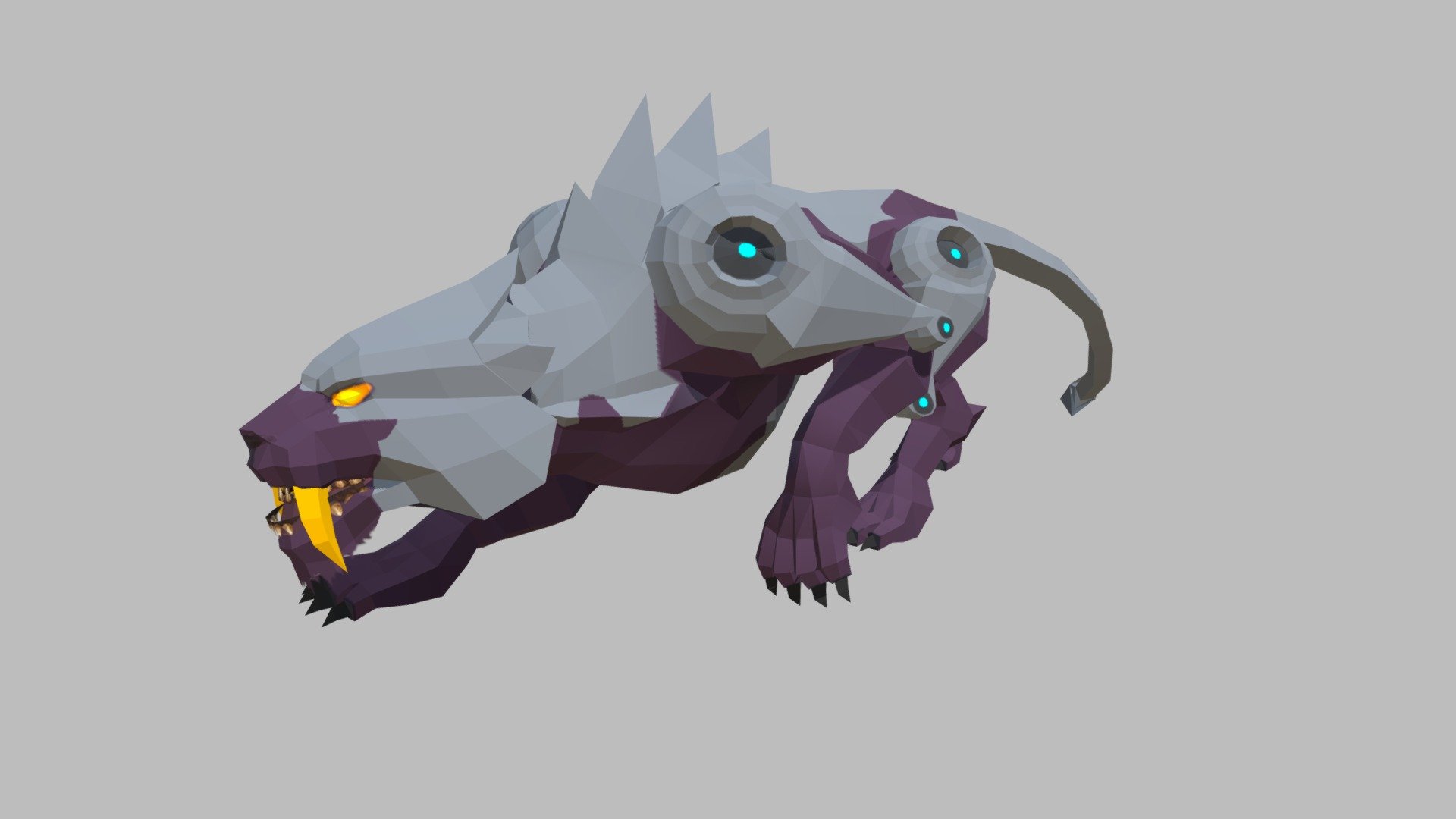 Wolf Monster 3d model