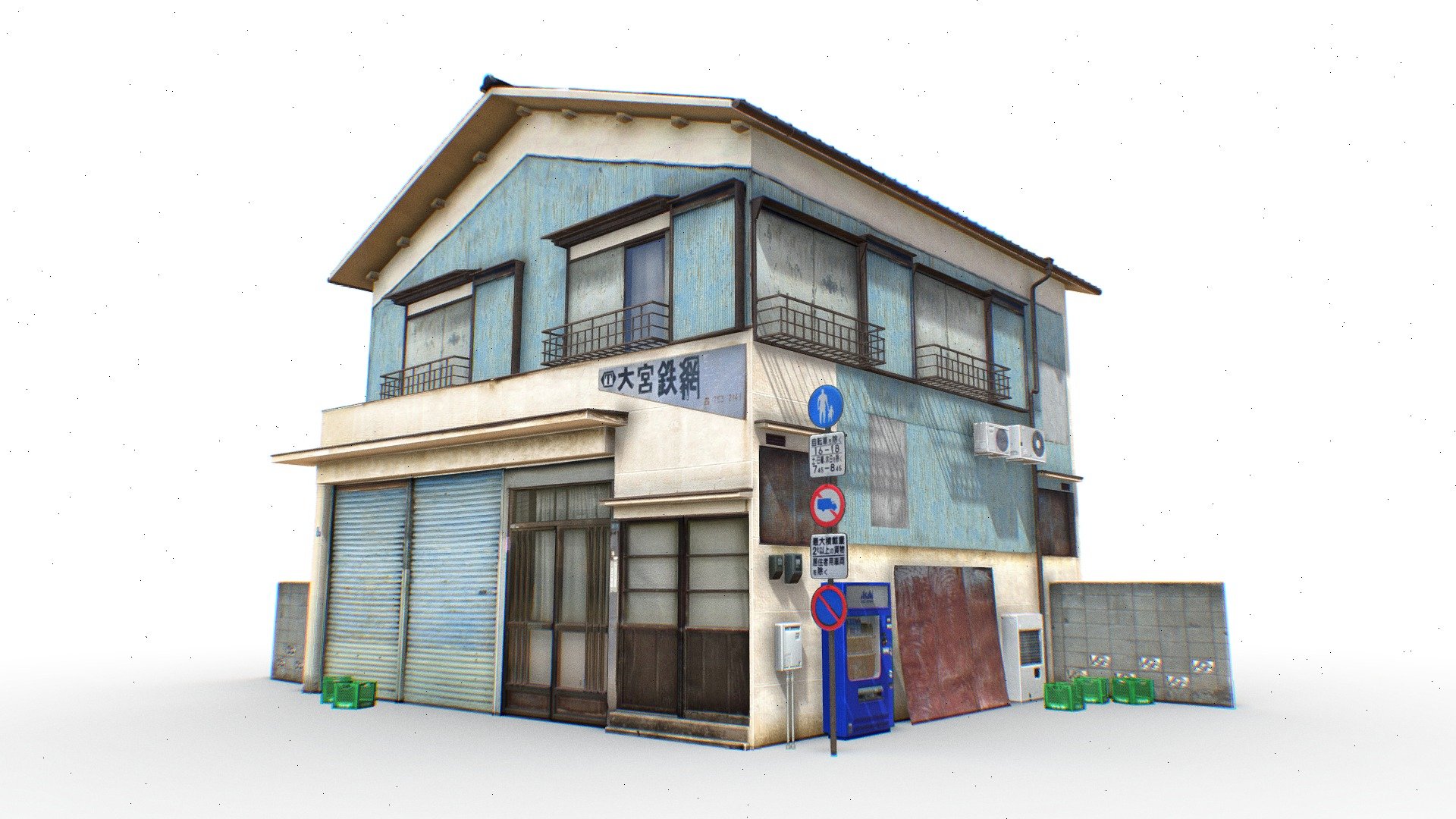 Tokyo Building 7 3d model