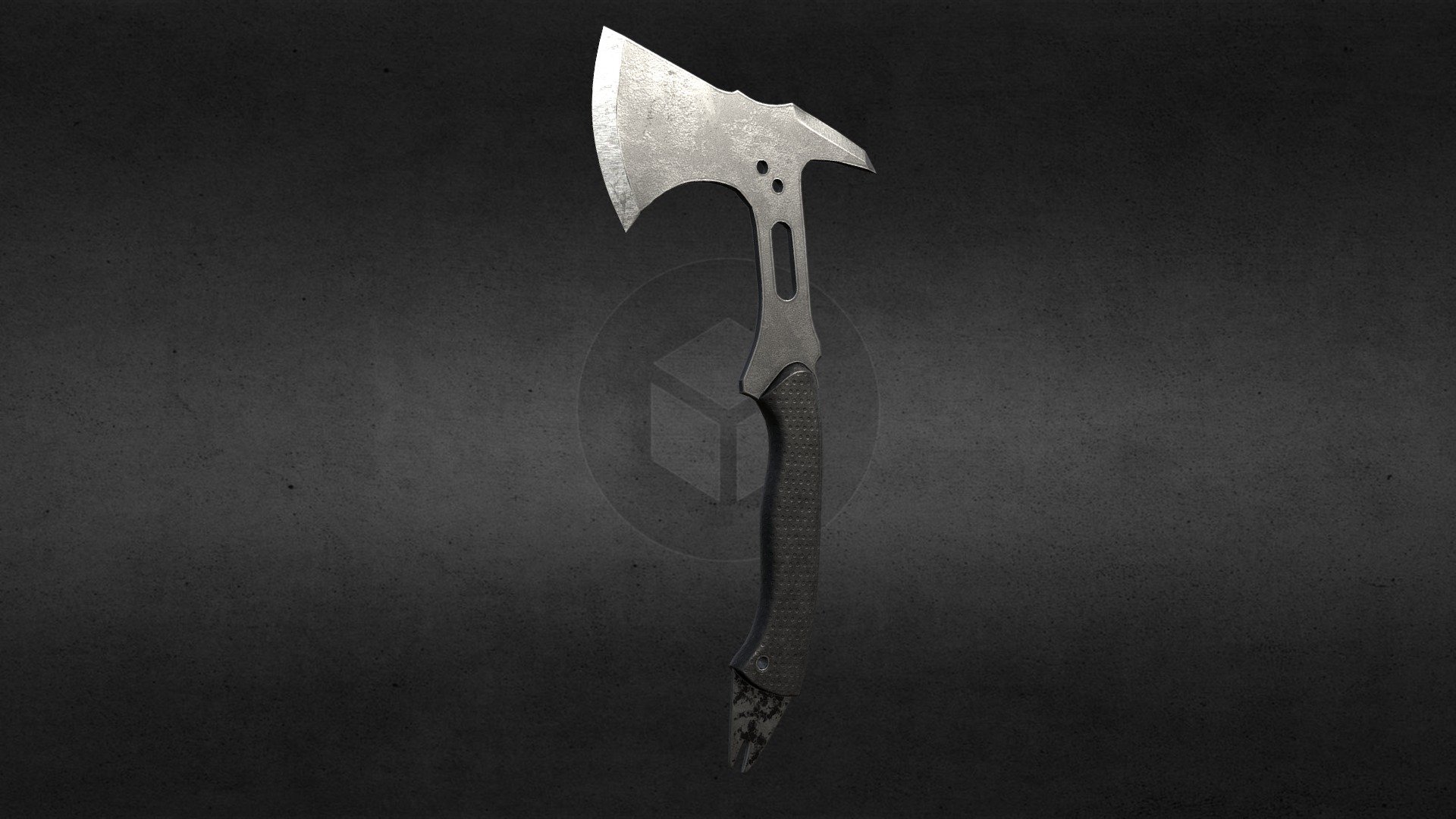 Tactical Axe 3d model