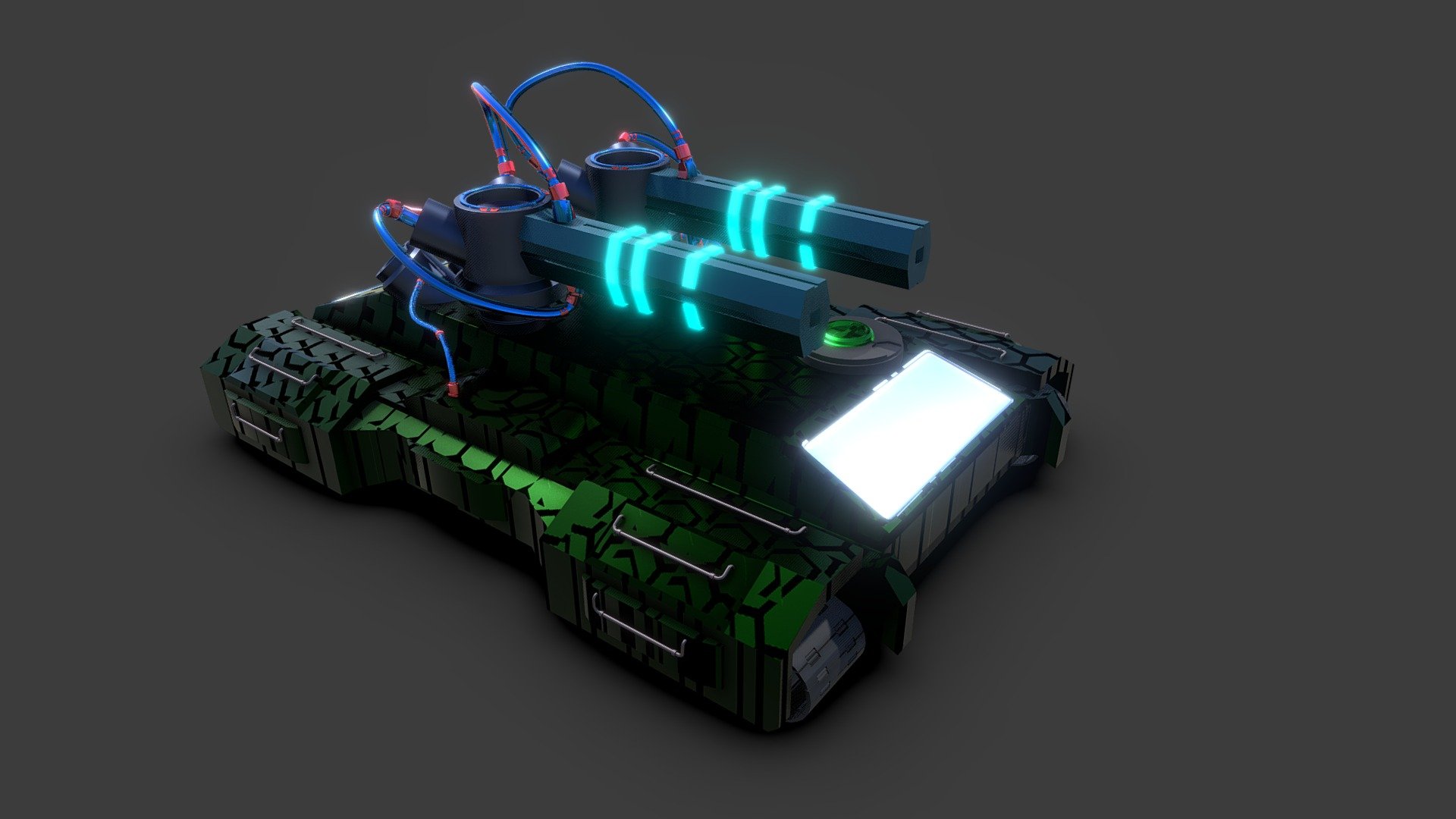 Tank 3d model