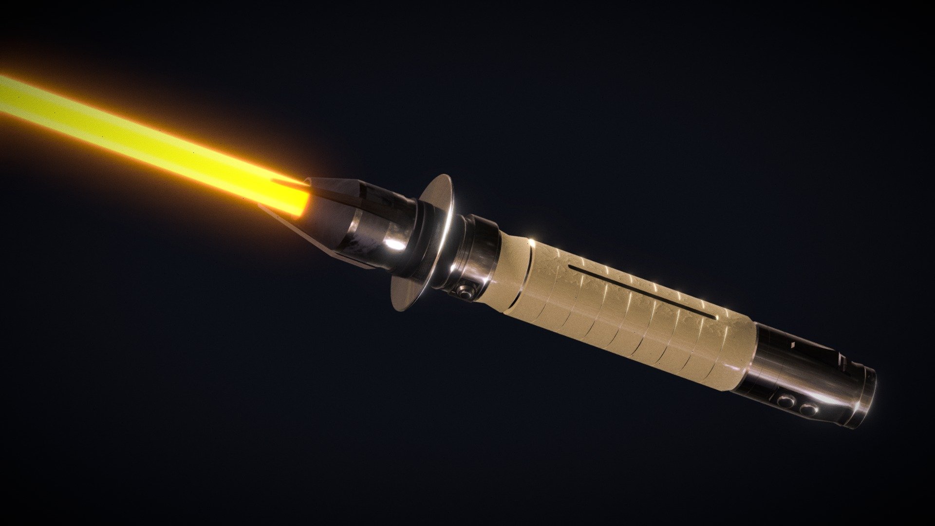 Shin Hatis Lightsaber 3d model