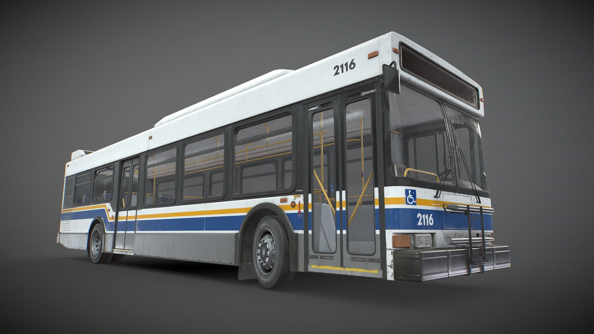 City Bus 3d model