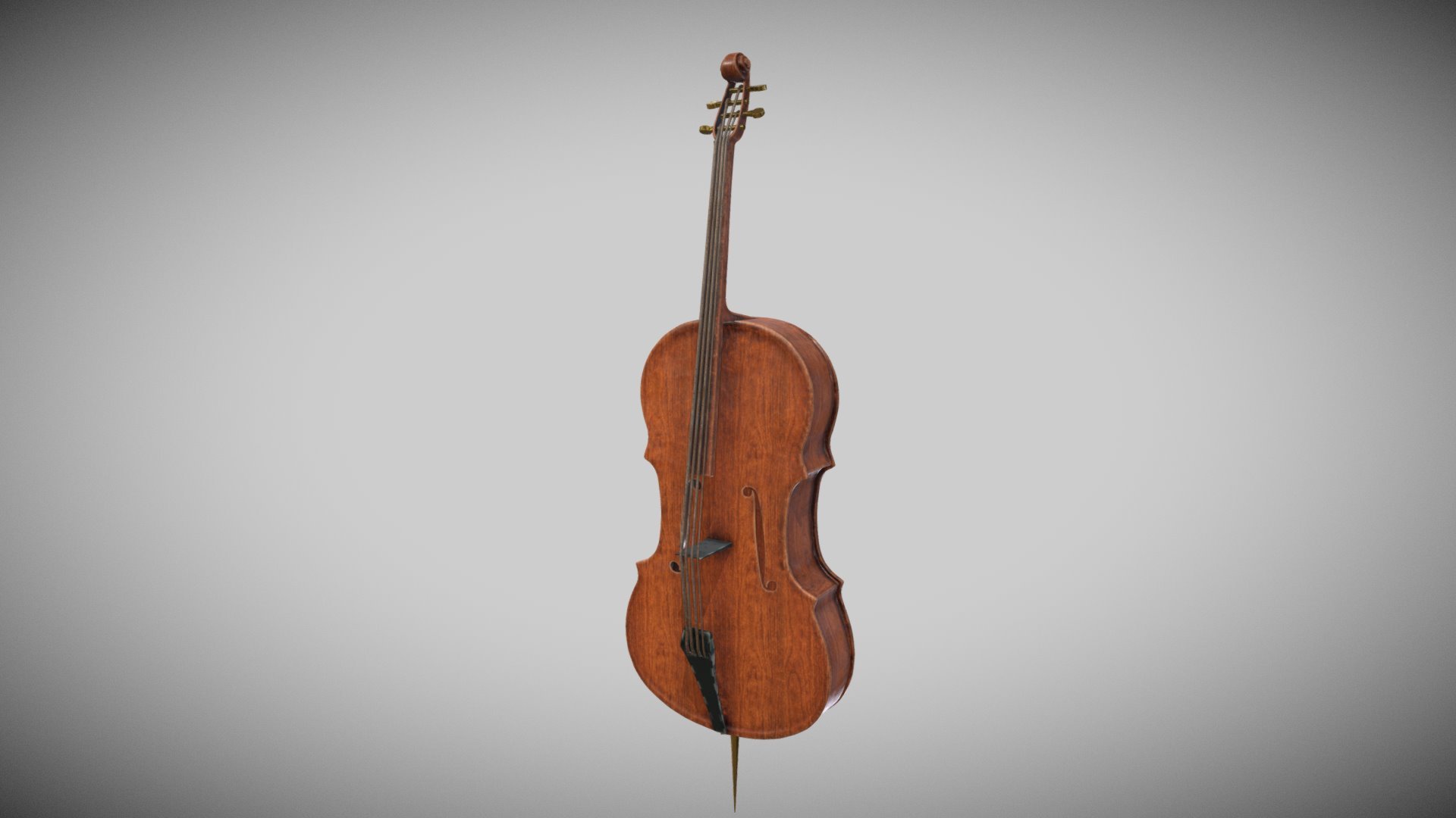 Cello 3d model