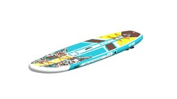 ZRAY Inflatable SUP Graffiti Teal