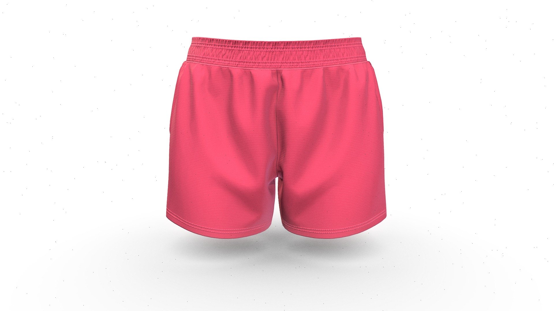 Women Sport Short 3d model