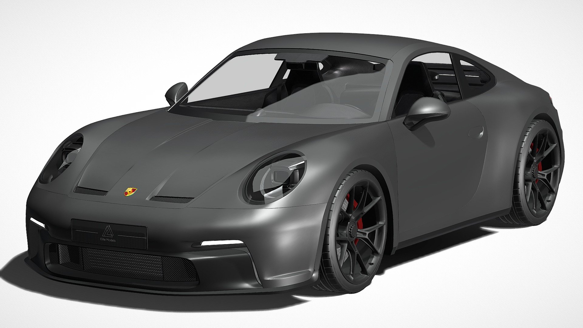 Porsche 911 GT3 Touring 2022 3d model