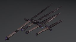 Skywind Ebony Swords