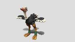 Ostrich (stylized)