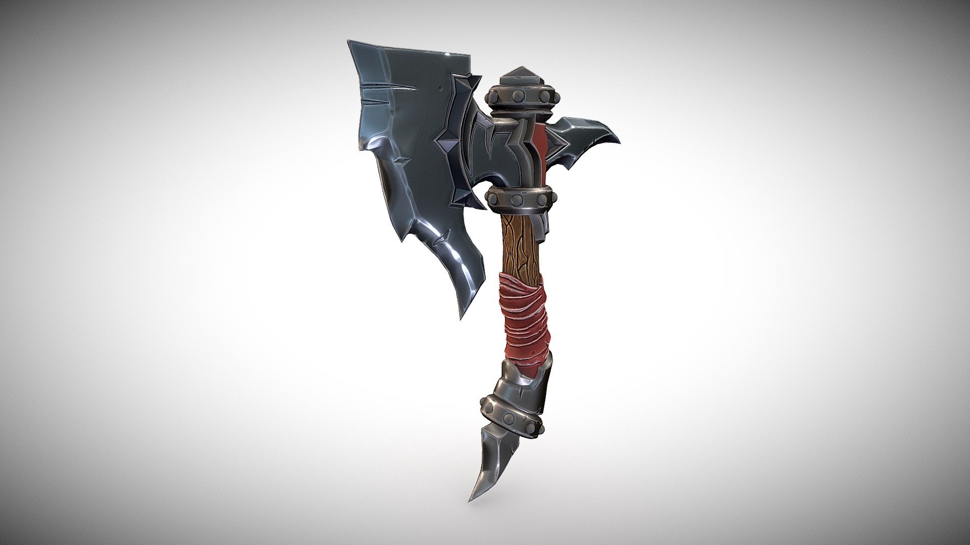 Stylized Axe 3d model