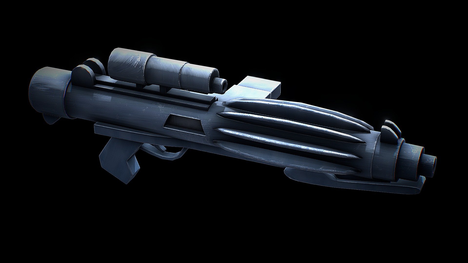 E-11 Blaster Rifle 3d model