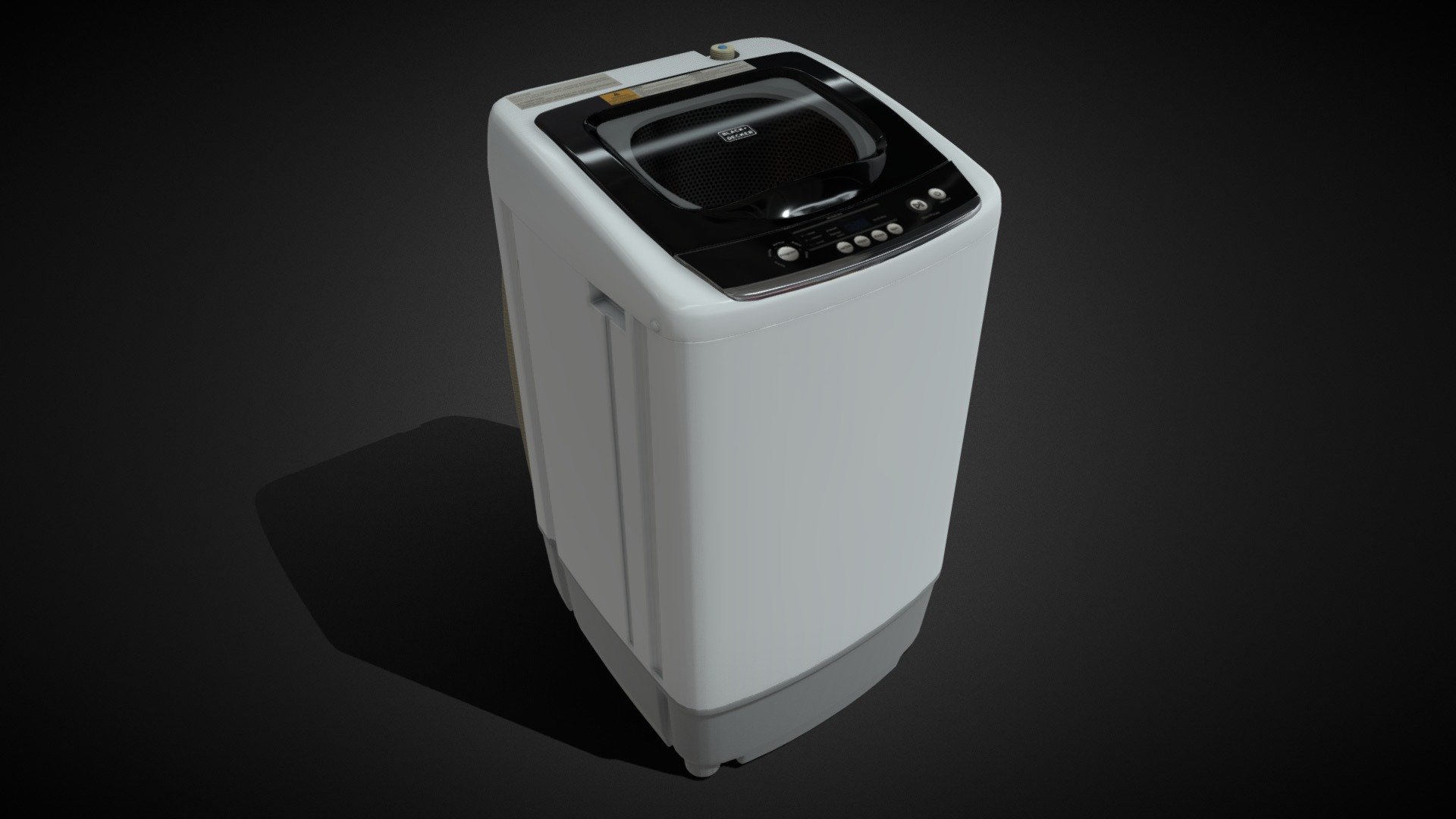 Top Load Washer 3d model