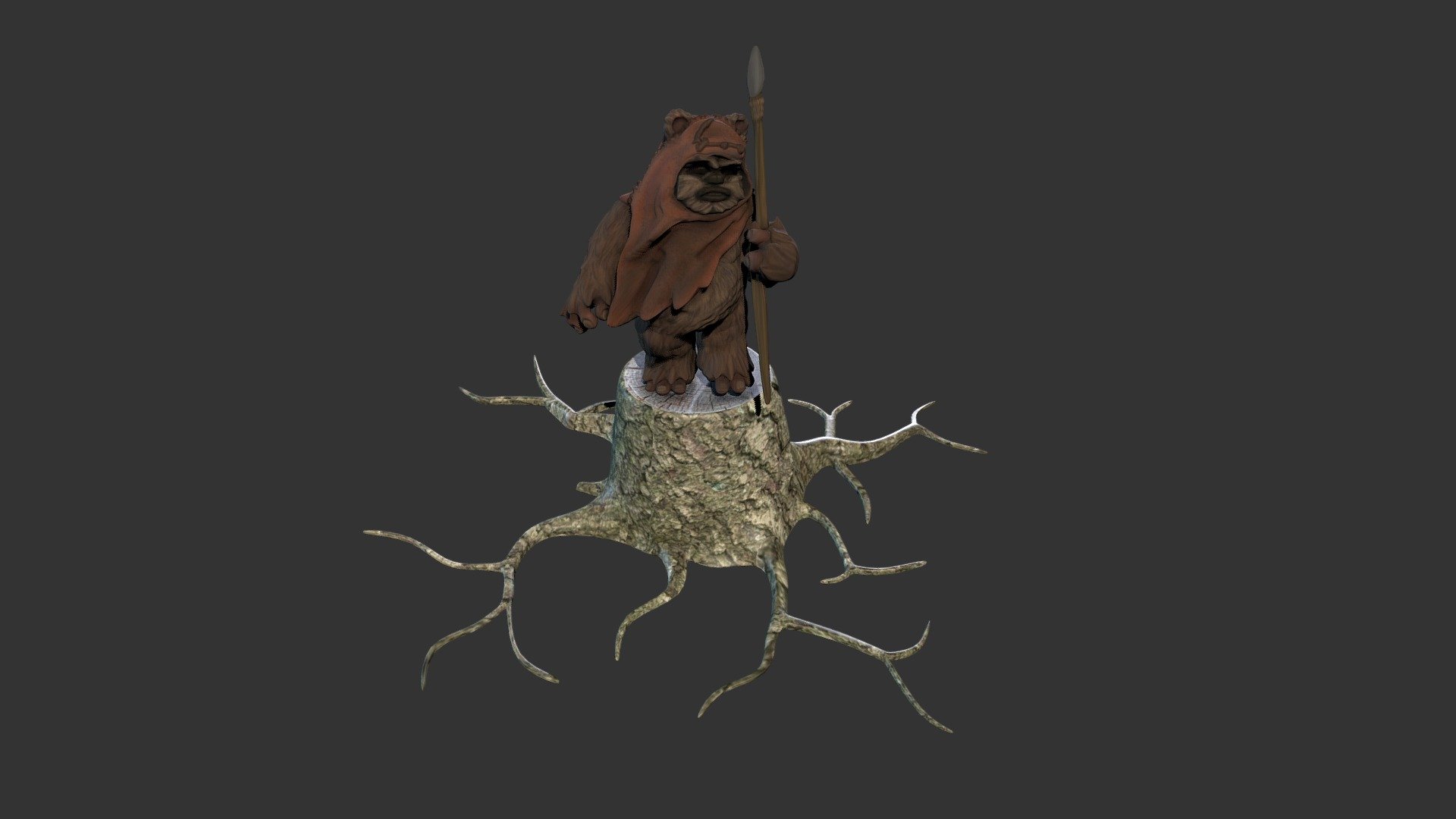 Ewok 3d model