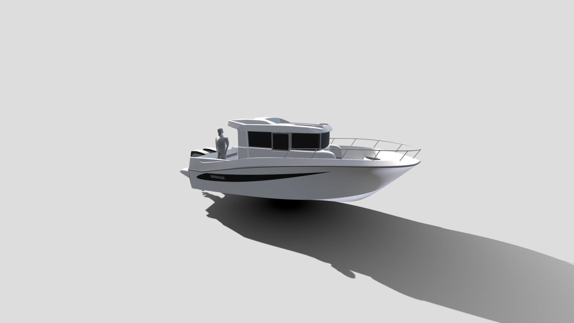 Barracuda 3d model