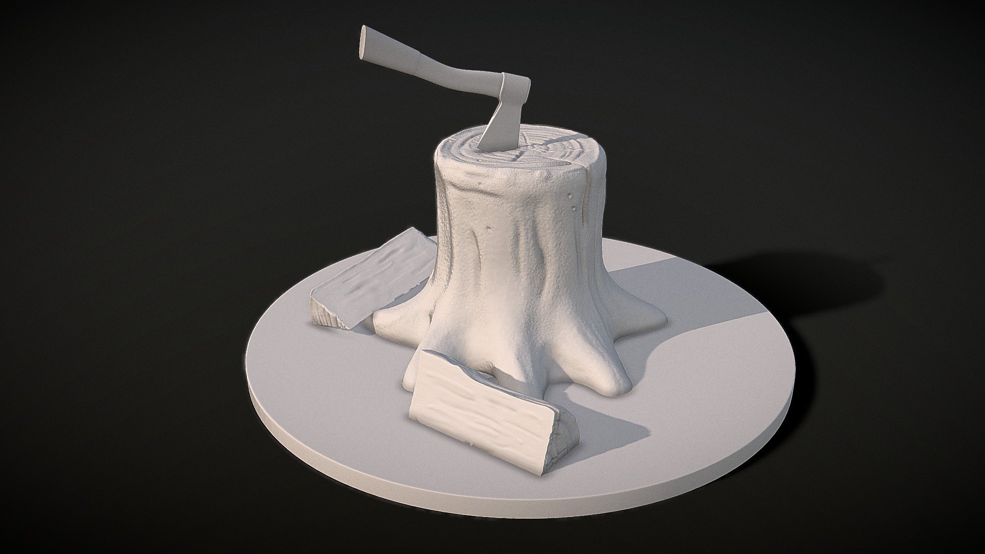 Day 8-Relentless Movement (Sculpt January 2021) 3d model