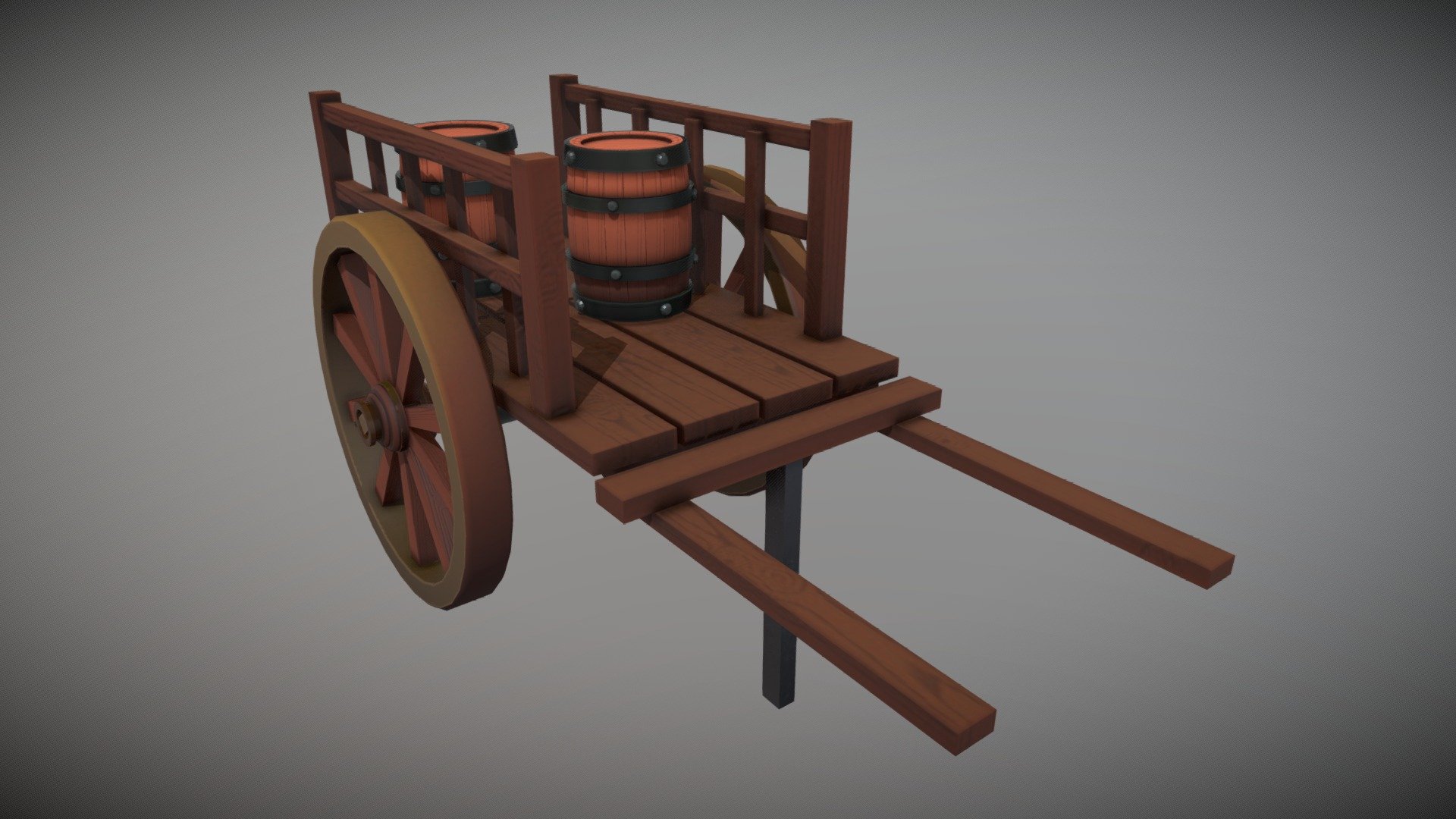 Cart 3d model