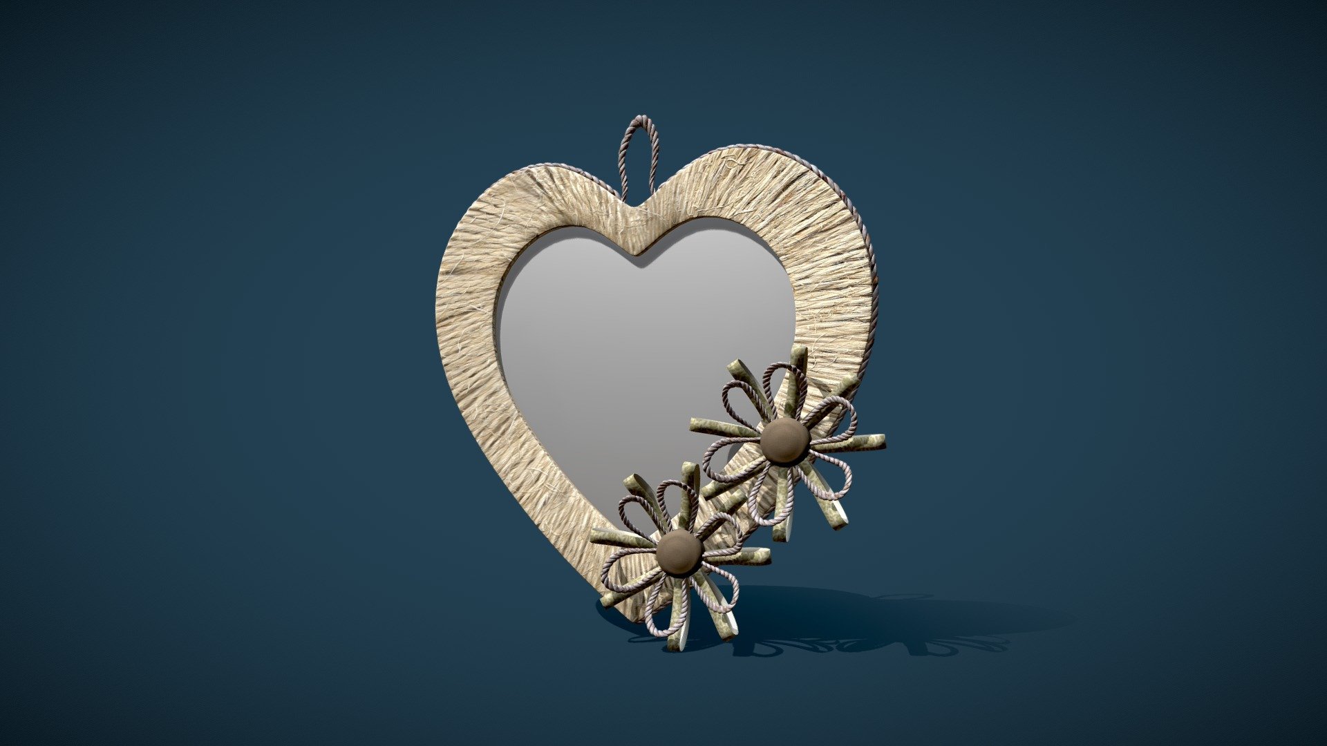 Photo frame "The hearts memories". 3d model