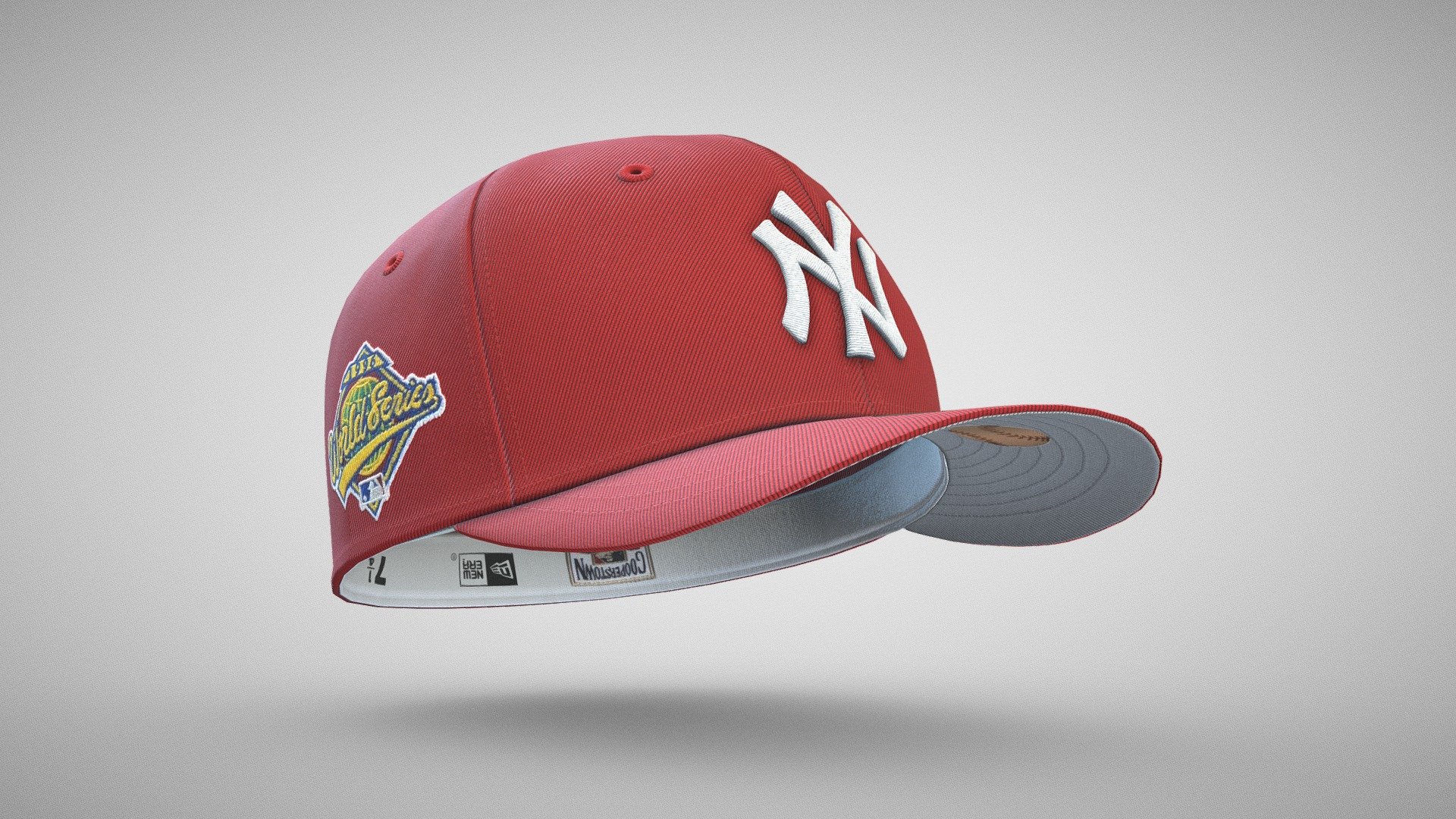 NY YANKEES 59-FIFTY CAP 3d model