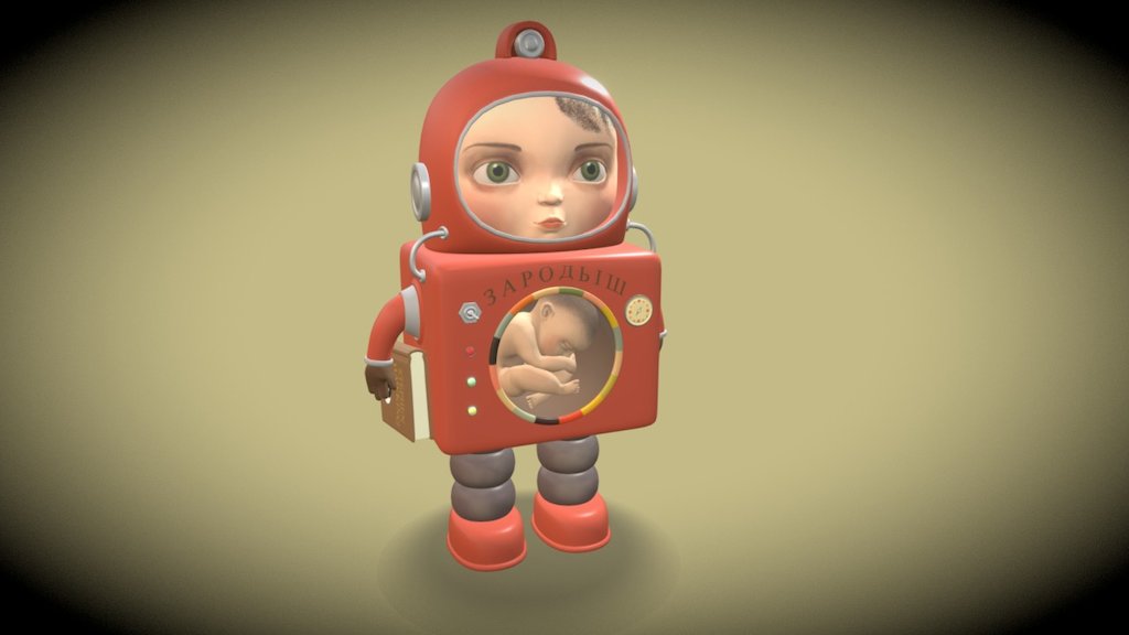 Princess Sputnik Mark Ryden 3d model