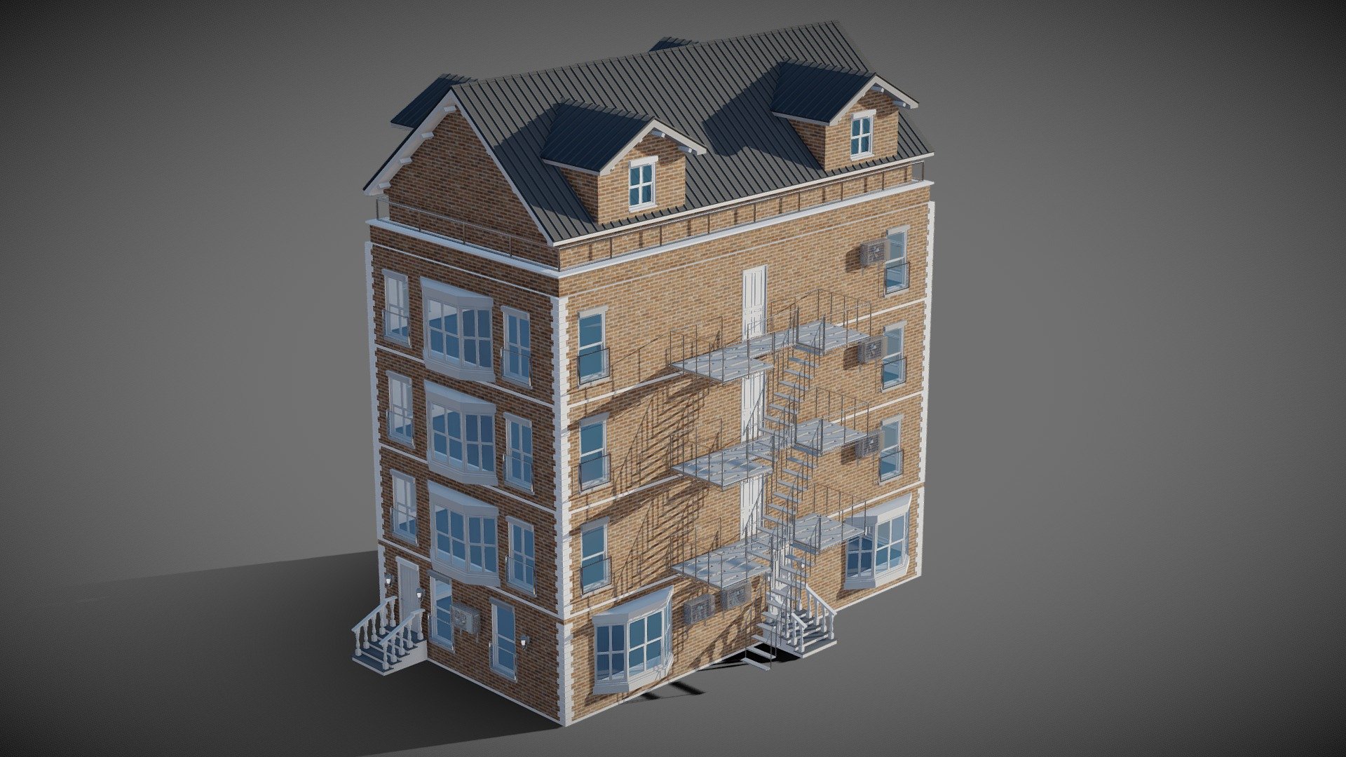 Building_3001 3d model