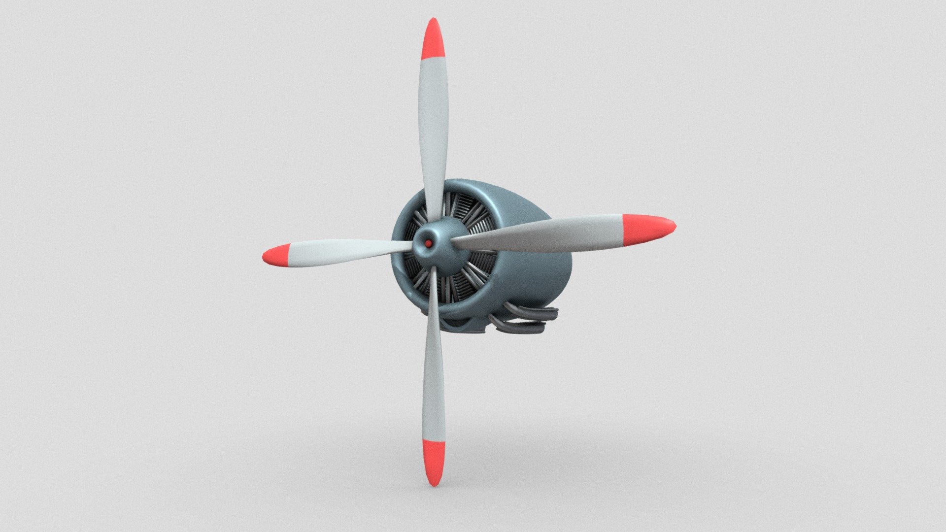 Plane Engine 3d model