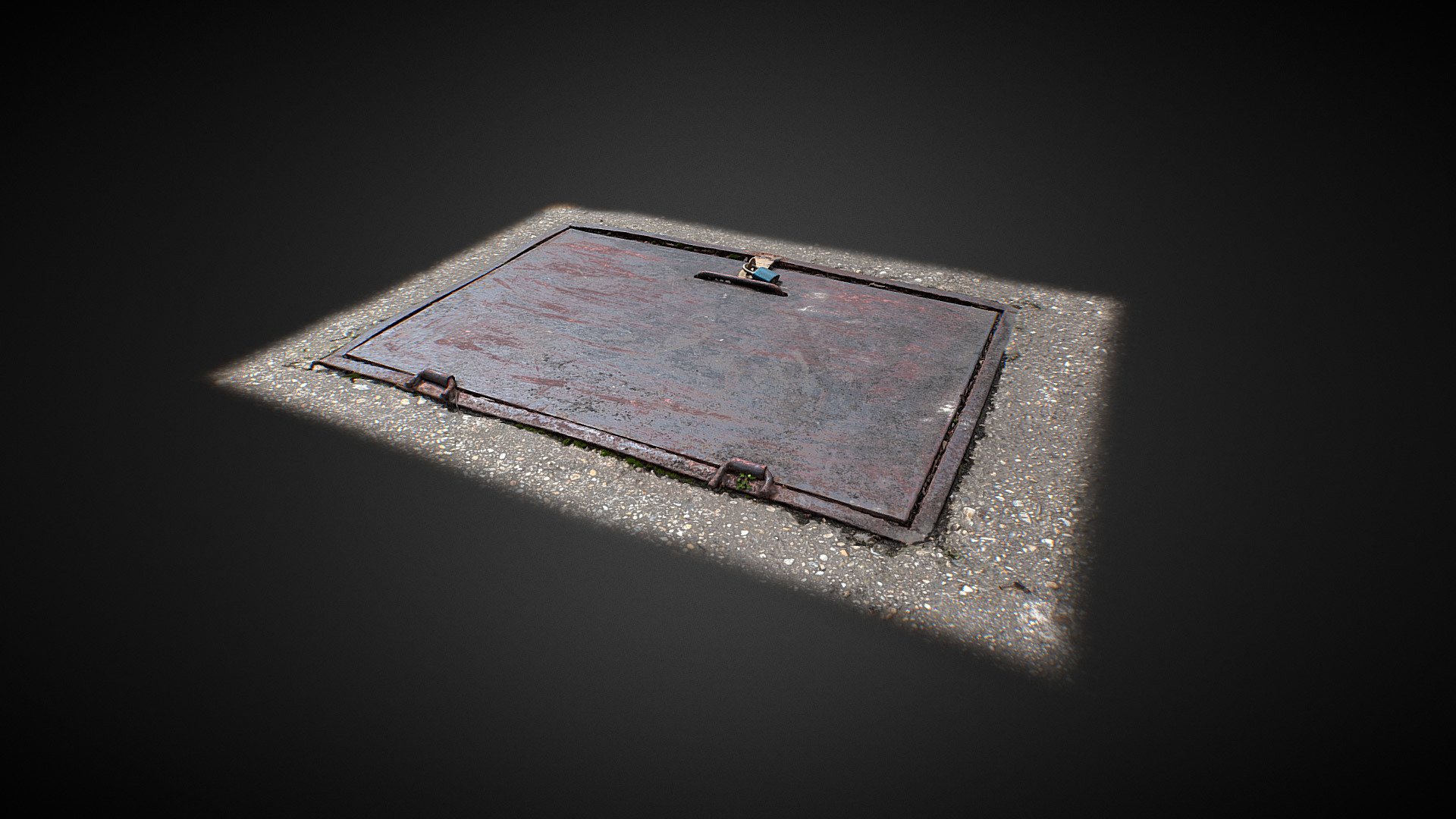 Door Metal 3D Scan 3d model