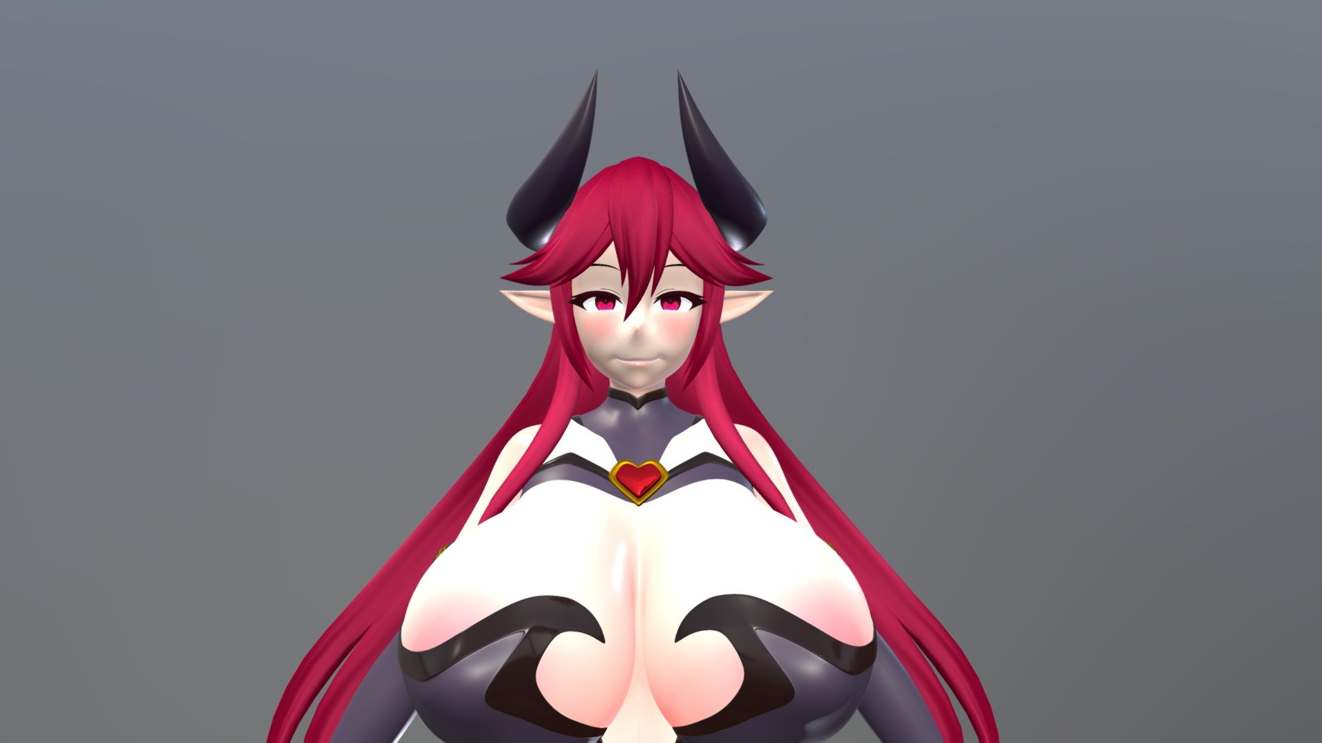 Anime Demon Succubus 3d model