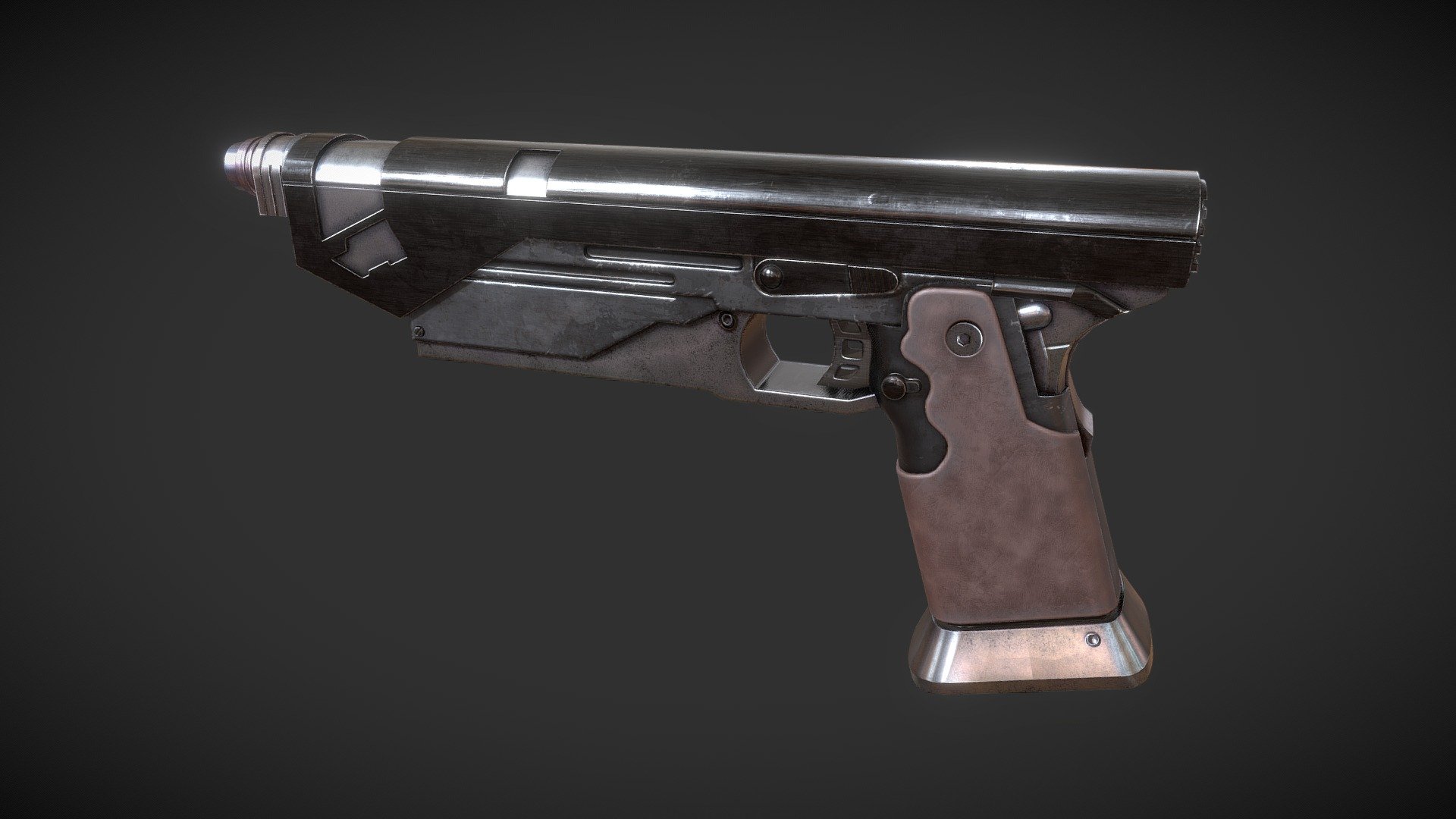 Westar-35 blaster 3d model